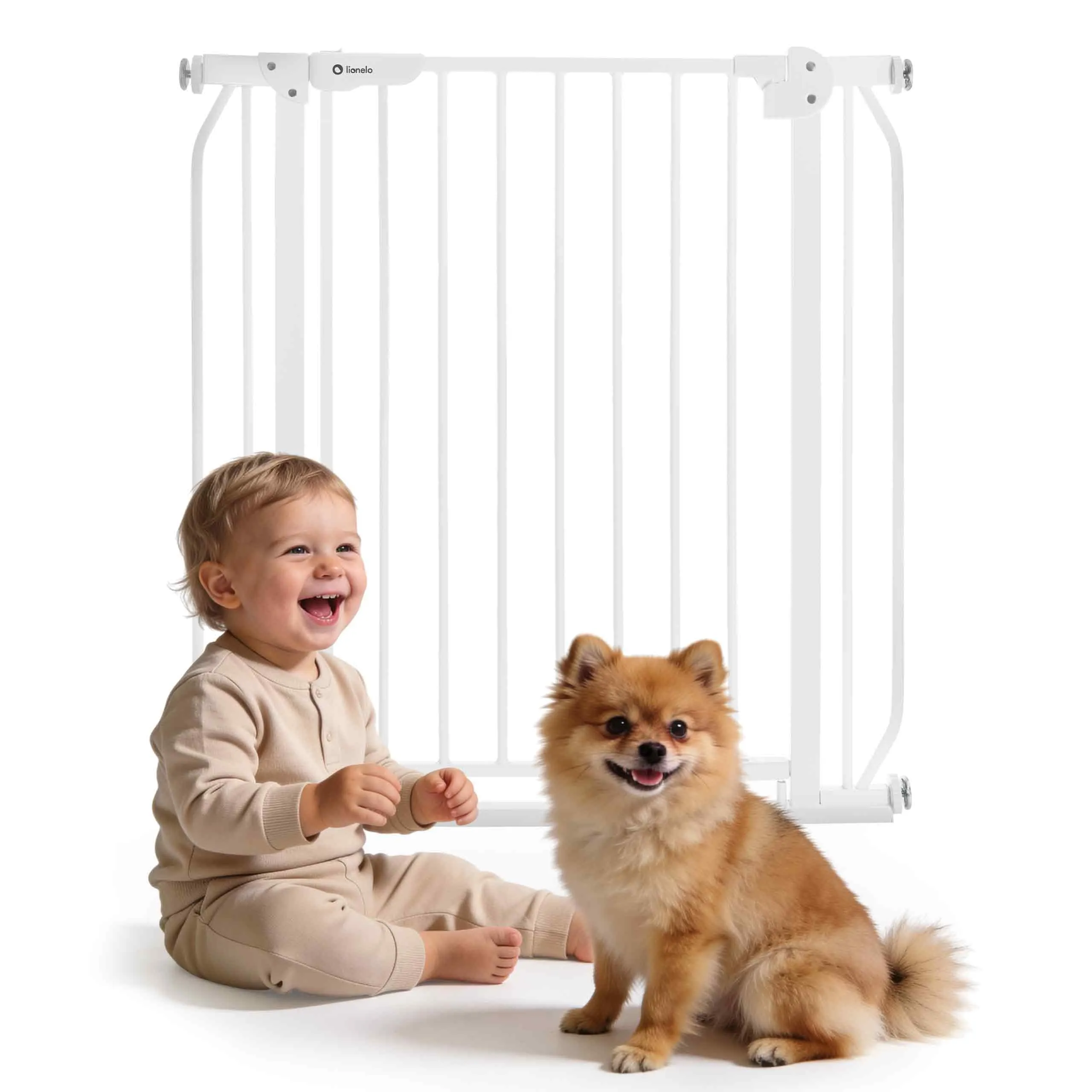 Lionelo Truus Slim Cancelletto di Sicurezza per Bambini