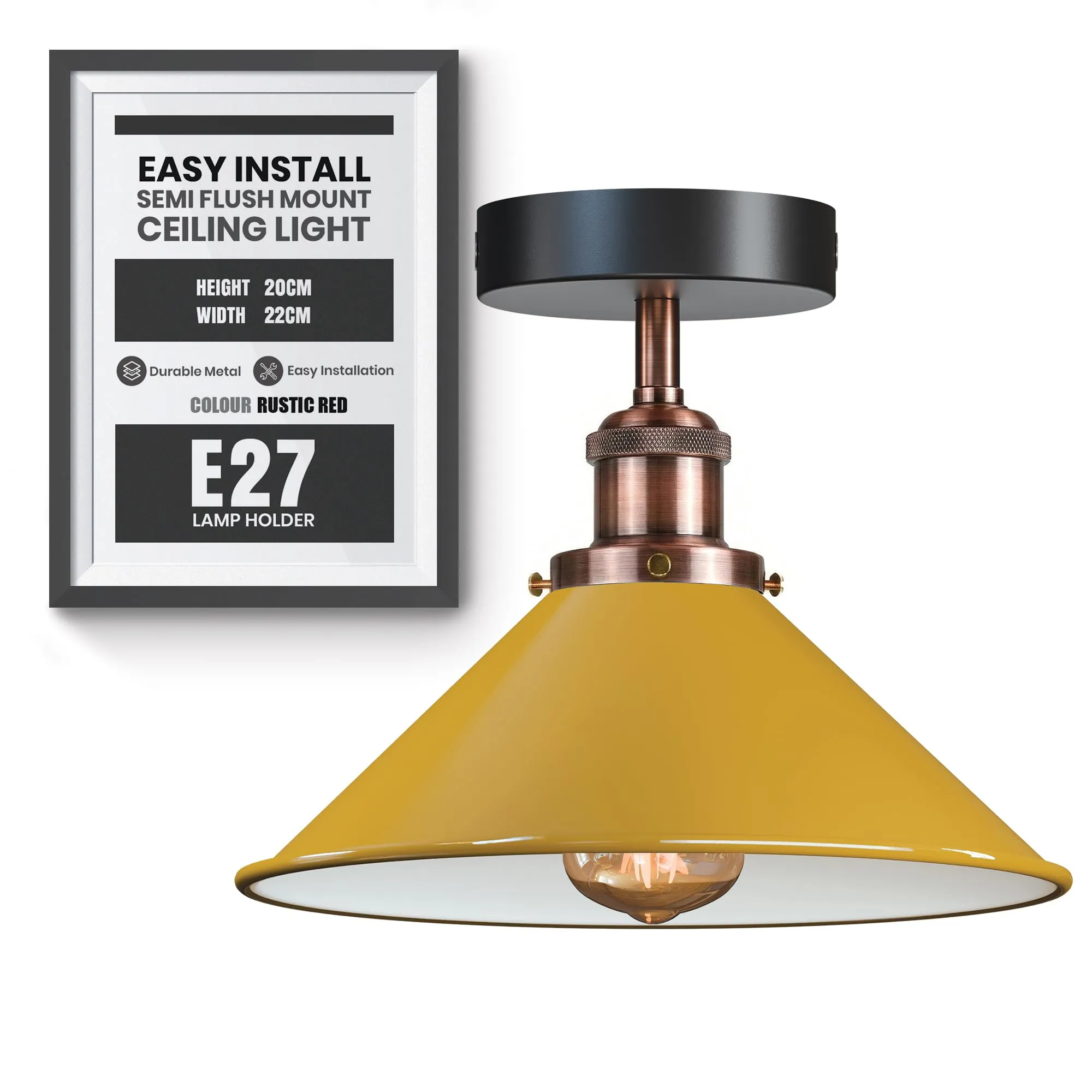 Lampada da Soffitto Moderno DC VOLTAGE Wianco - Stile e Funzionalità per la Tua Casa