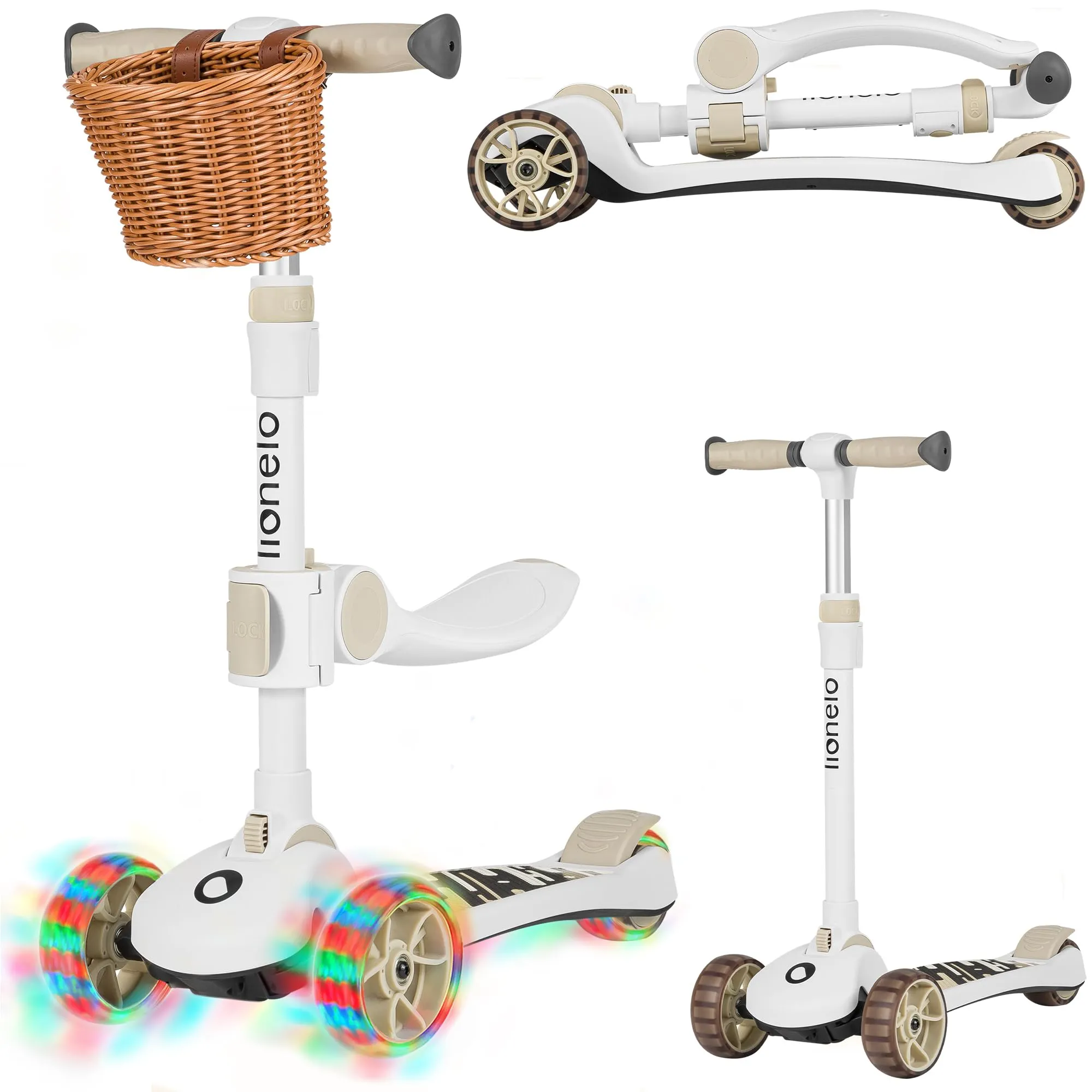 Lionelo Franky 2in1: Bicicletta e Monopattino per Bambini