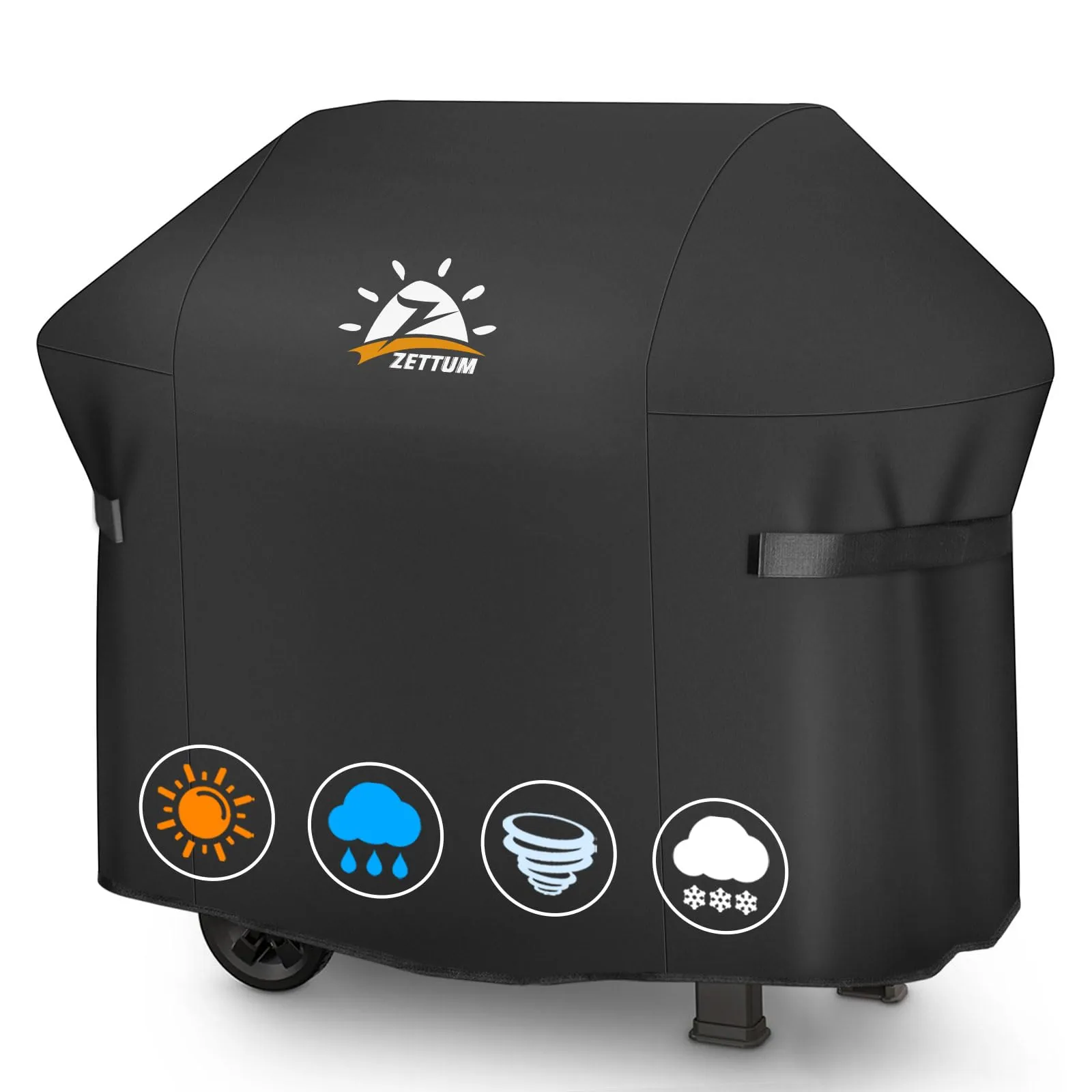 Zettum Copertura Barbecue Impermeabile 132 cm per Weber Spirit