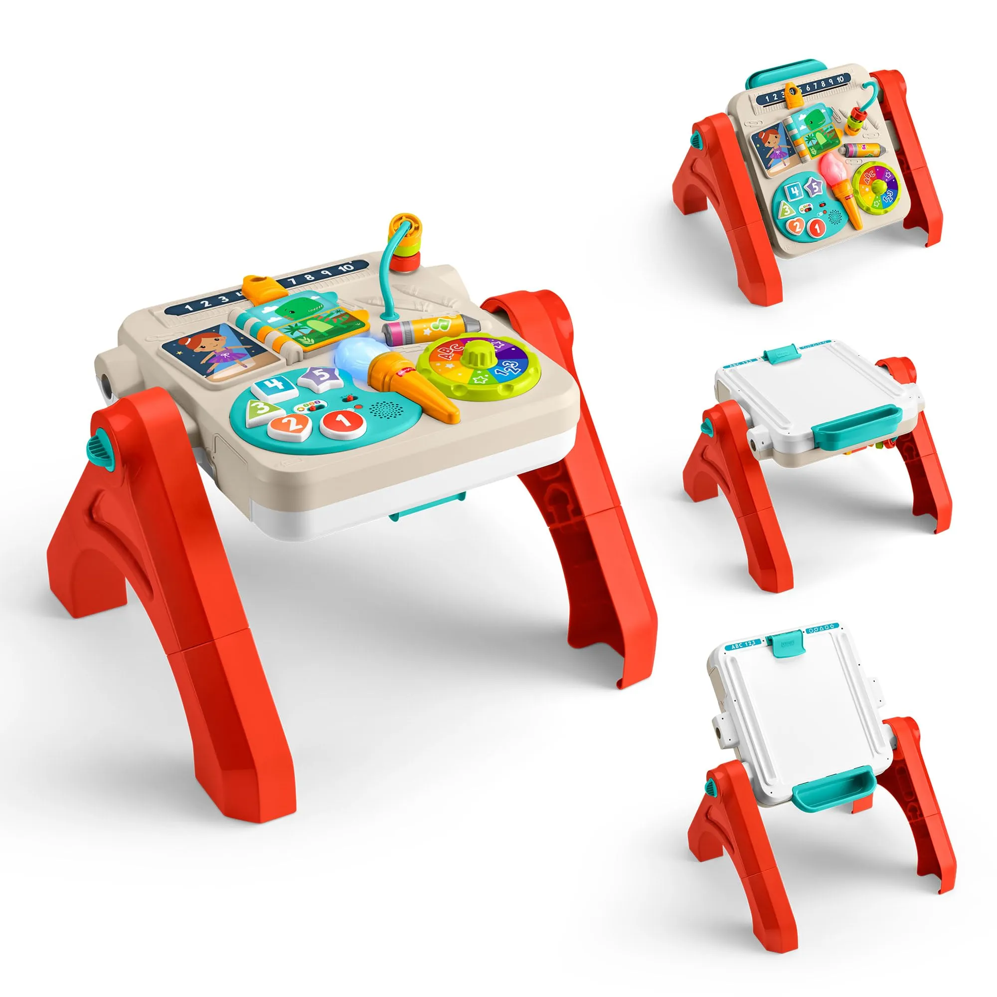 Fisher-Price - Tavolino Attività 4 in 1