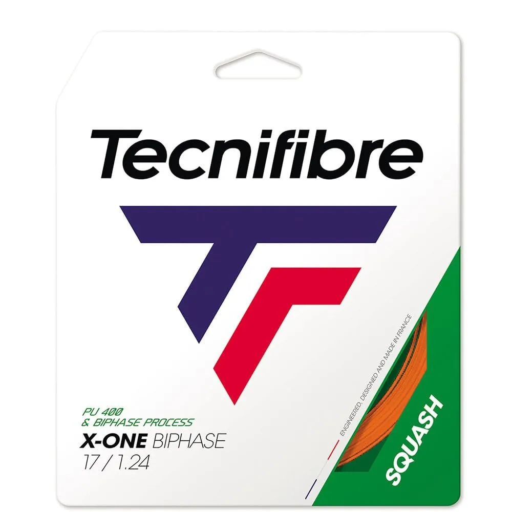 Tecnifibre X-One Biphase 1.24mm Corda da Squash - Set da 10m