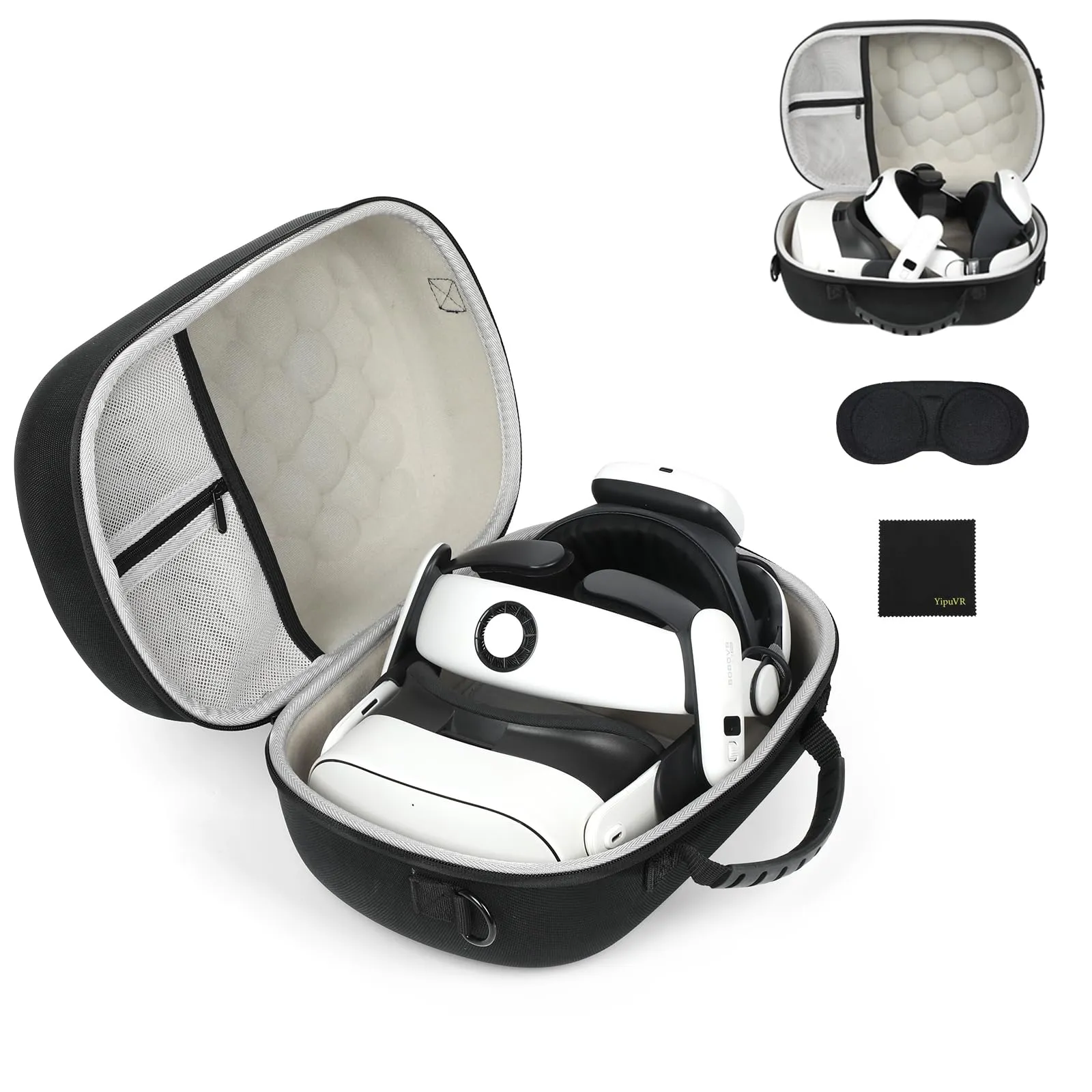 Custodia Rigida Baomaeyea per Meta Quest 3S/Quest 3 - Protezione Totale per il Tuo Headset VR
