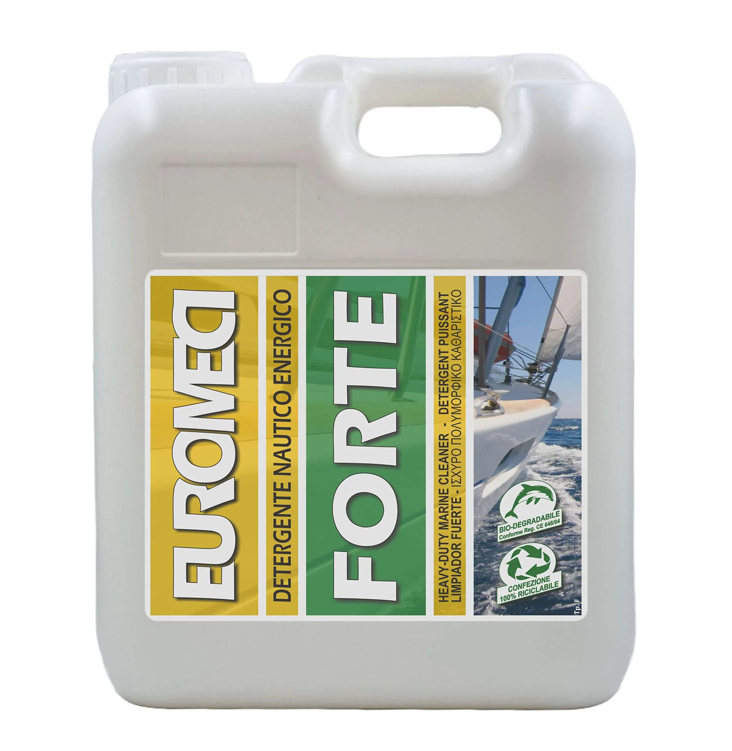 Euromeci Forte - Detergente Sgrassante Nautico Energico 5000 ml