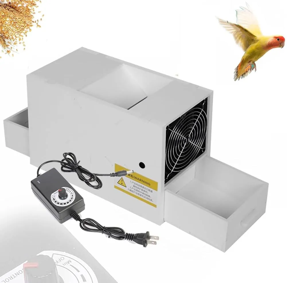 Macchina per la pulizia dei semi di uccelli