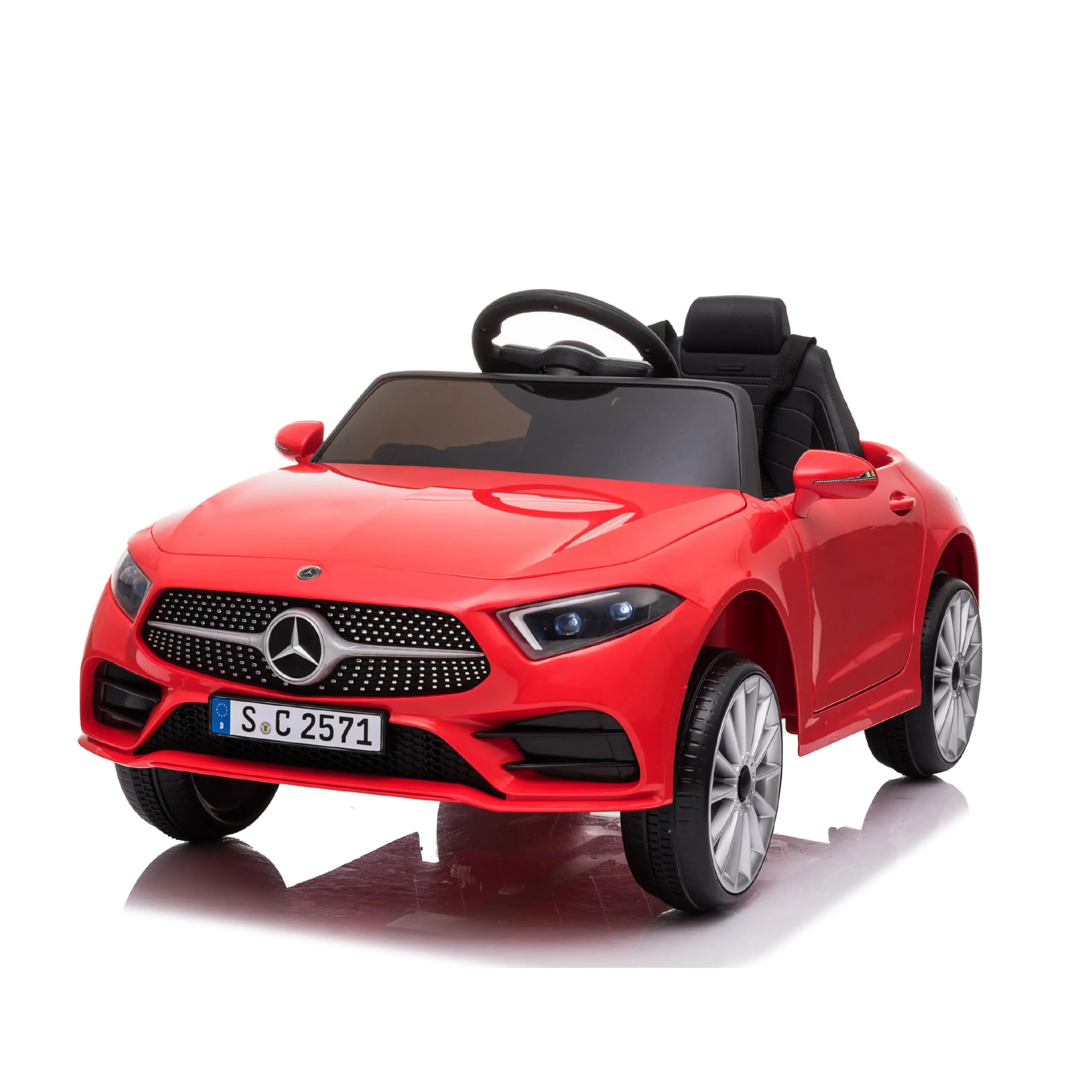 Baroni Toys Mercedes AMG Baby Car Elettrica Rossa