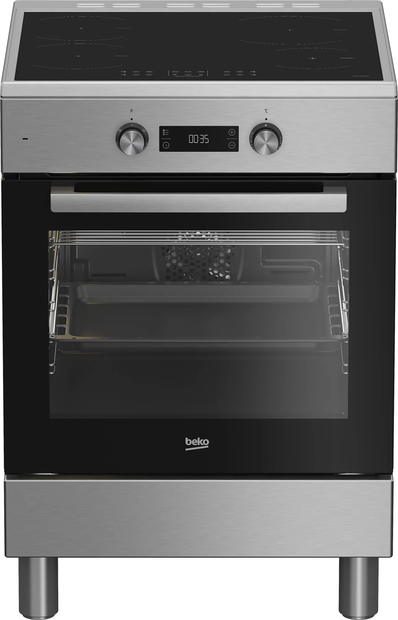 Beko FSE69300X - Cucina Libera Installazione 60x60 cm Inox