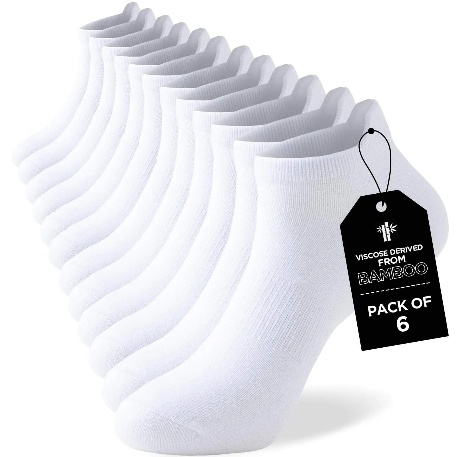 Niorasen Calzini in Bambù Uomo e Donna - 6 Paia