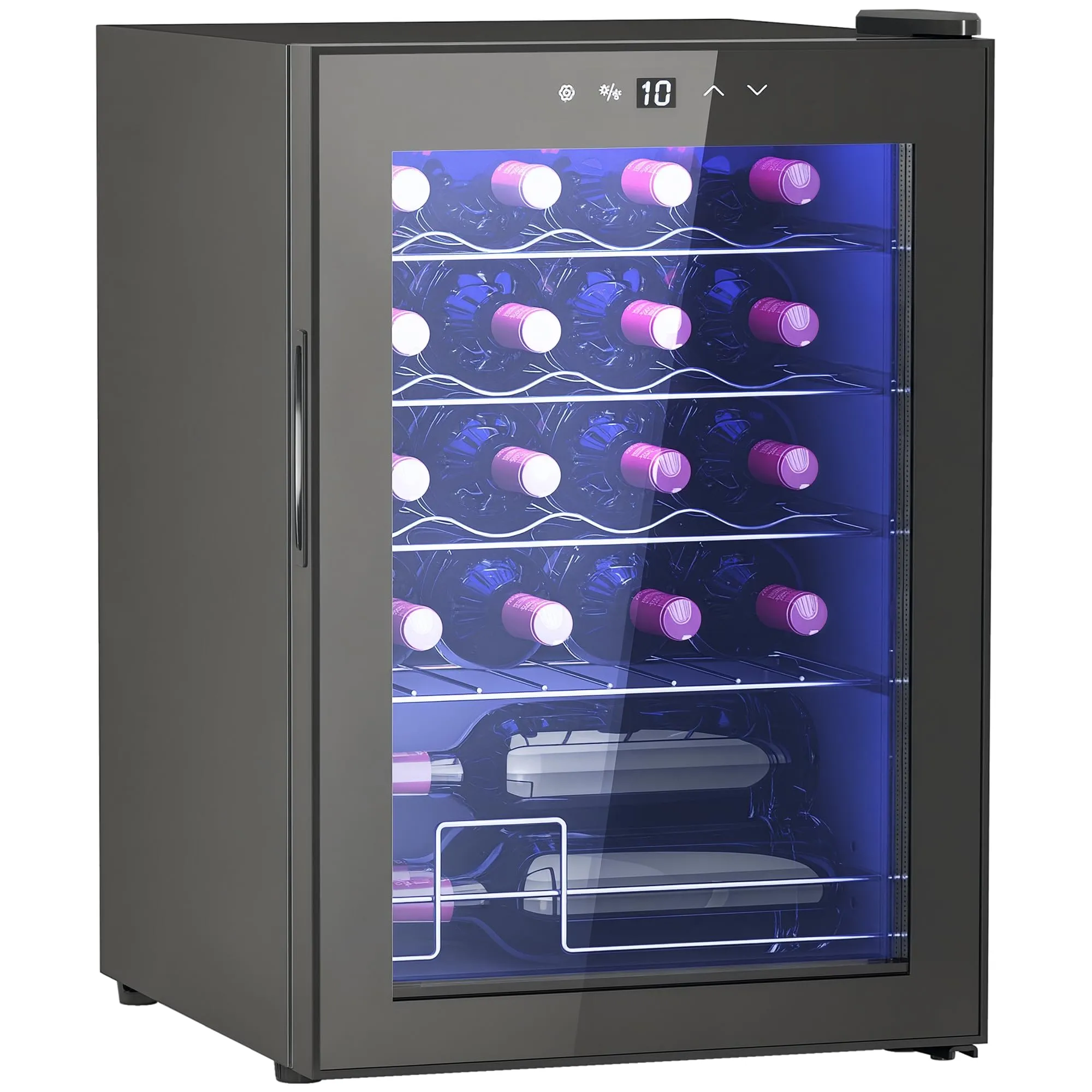 Cantinetta Vino Refrigerata HOMCOM 20 Bottiglie