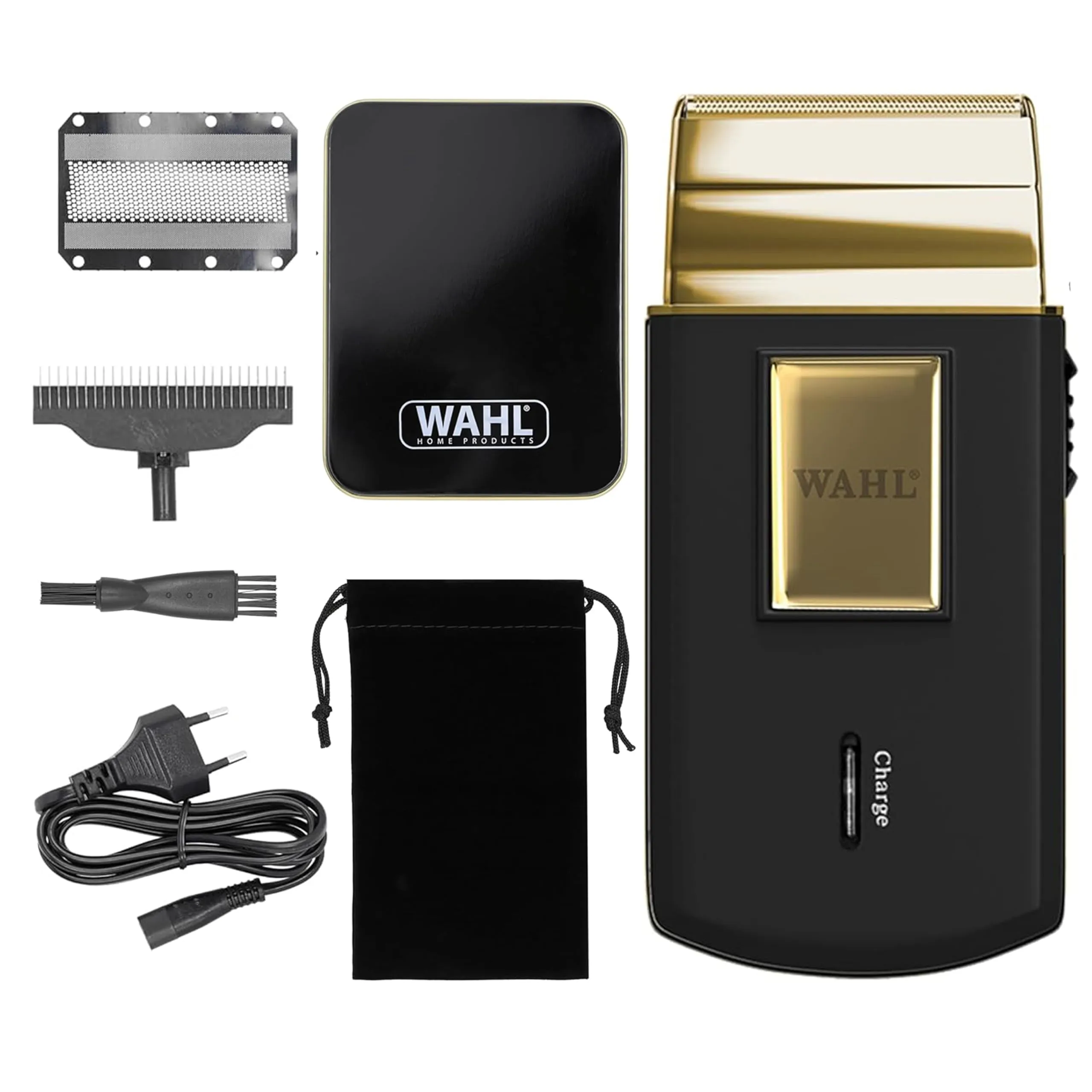 Wahl Travel Shaver Gold Edition Rasoio Elettrico da Viaggio