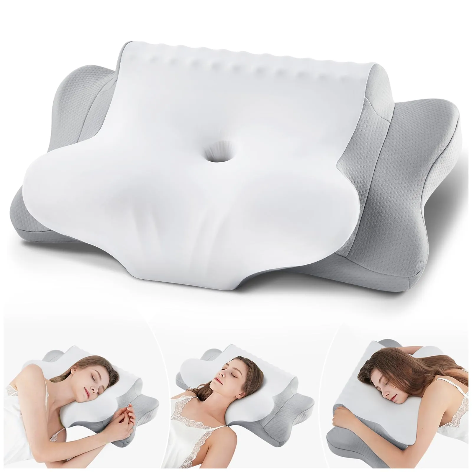 Cuscino Cervicale Ergonomico FAIORD in Memory Foam