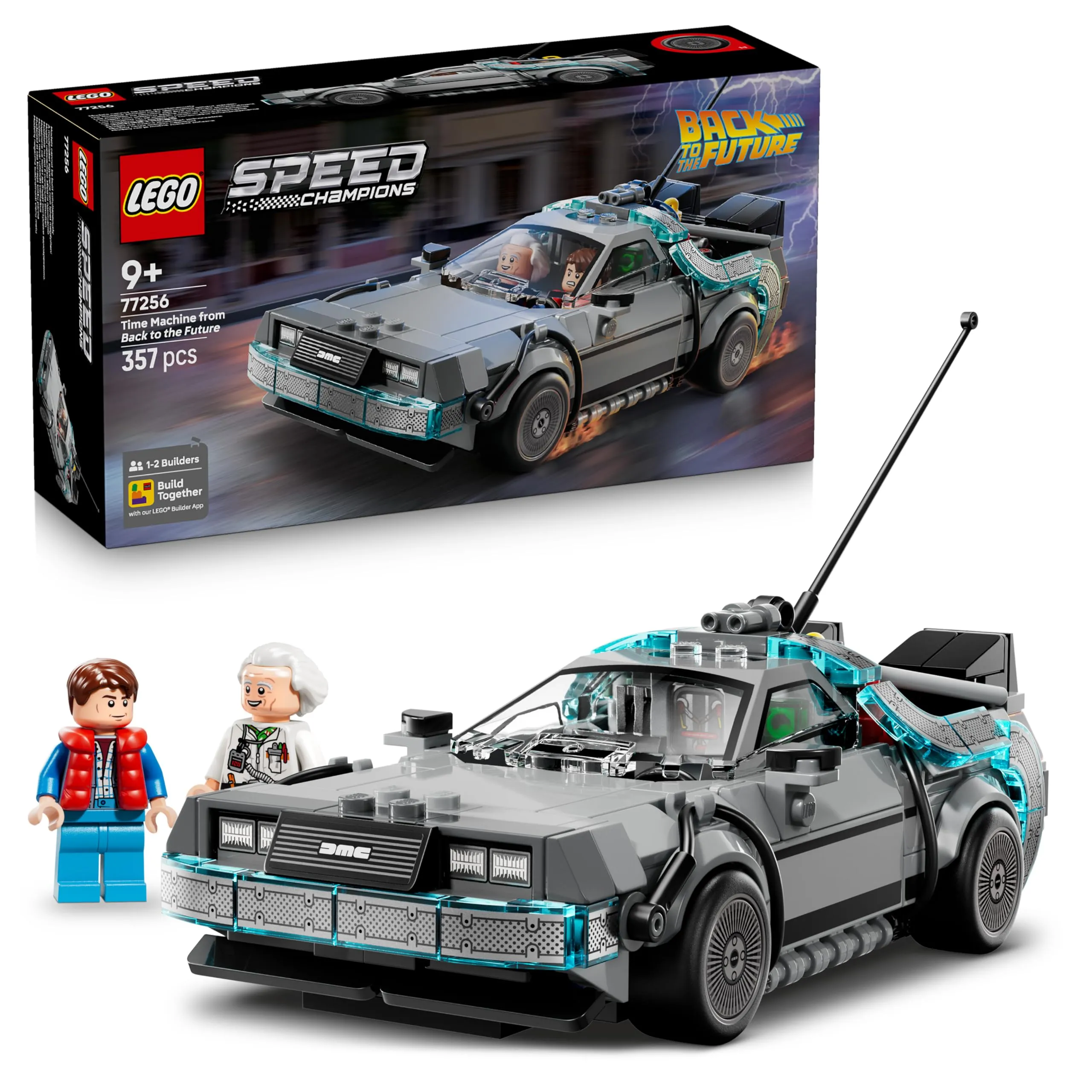LEGO Speed Champions Macchina del Tempo di Ritorno al Futuro