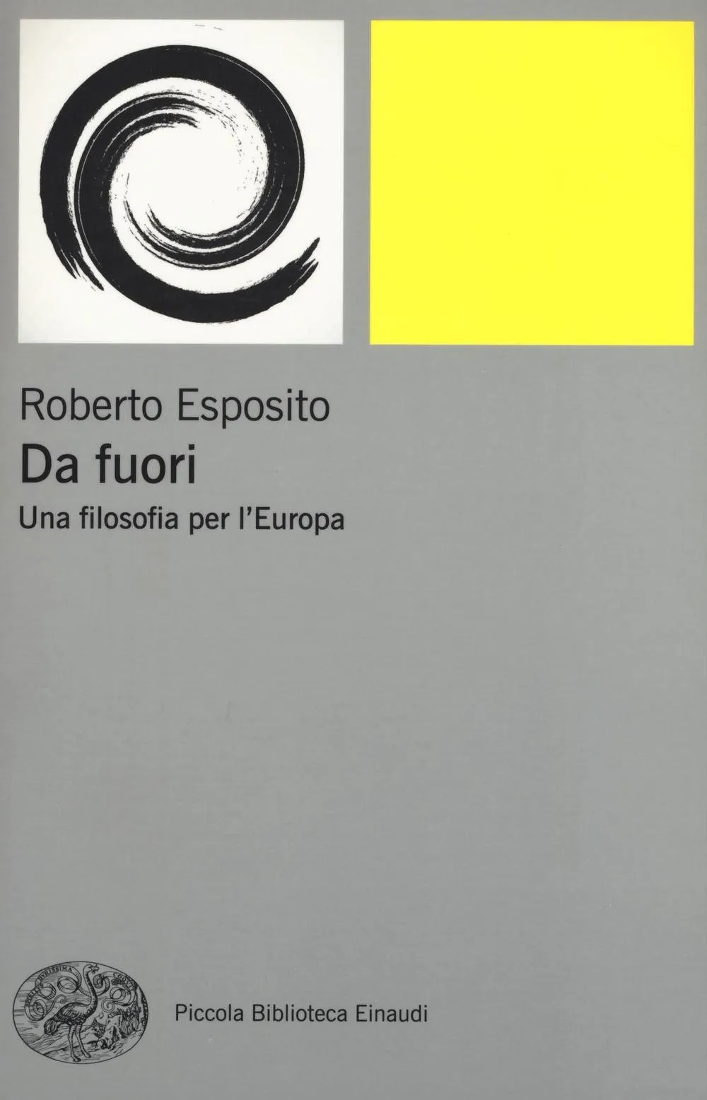 Da fuori una filosofia per l'Europa