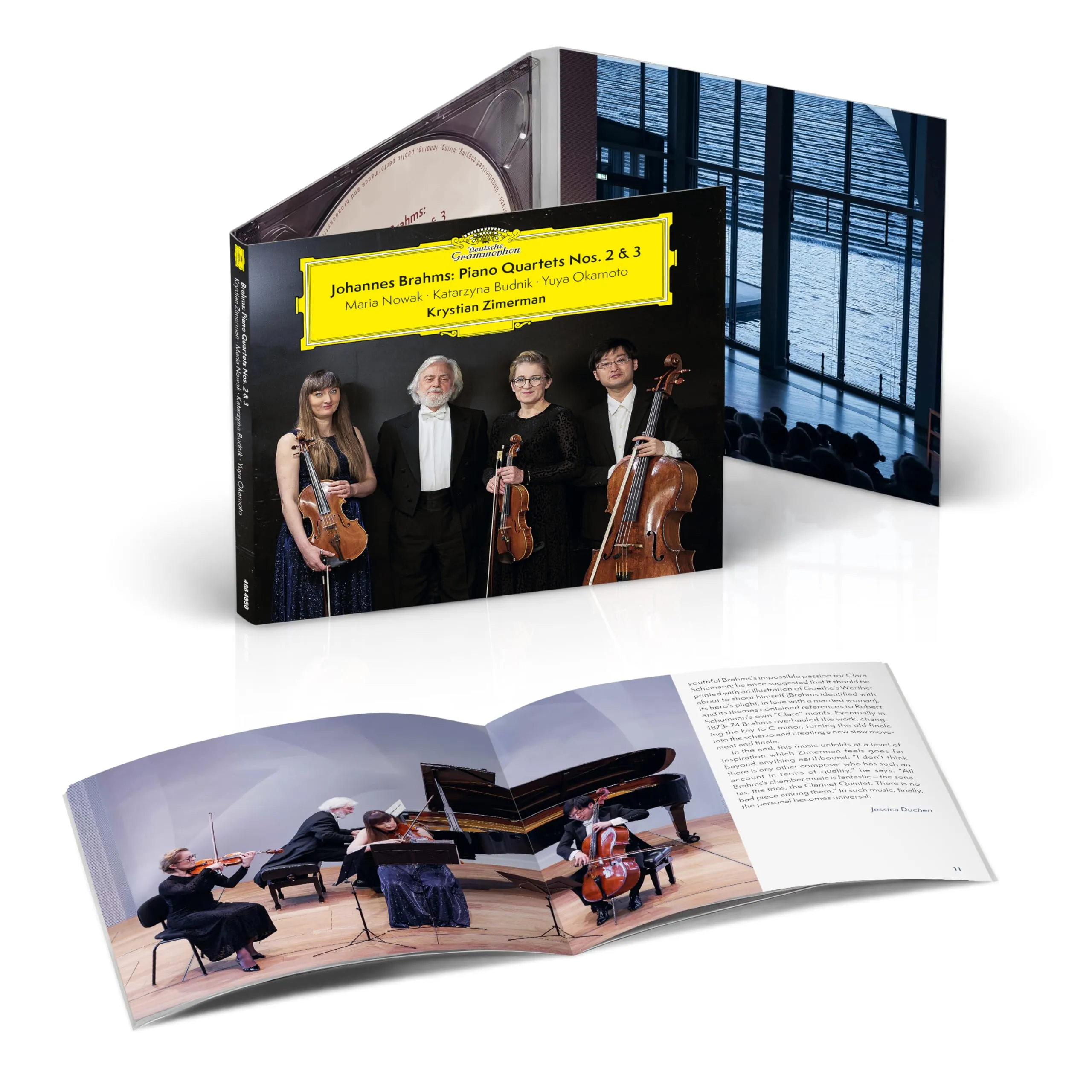 Mozart: Piano Quartets Nos. 2 & 3 - Quatuor Ebène, Eric Le Sage