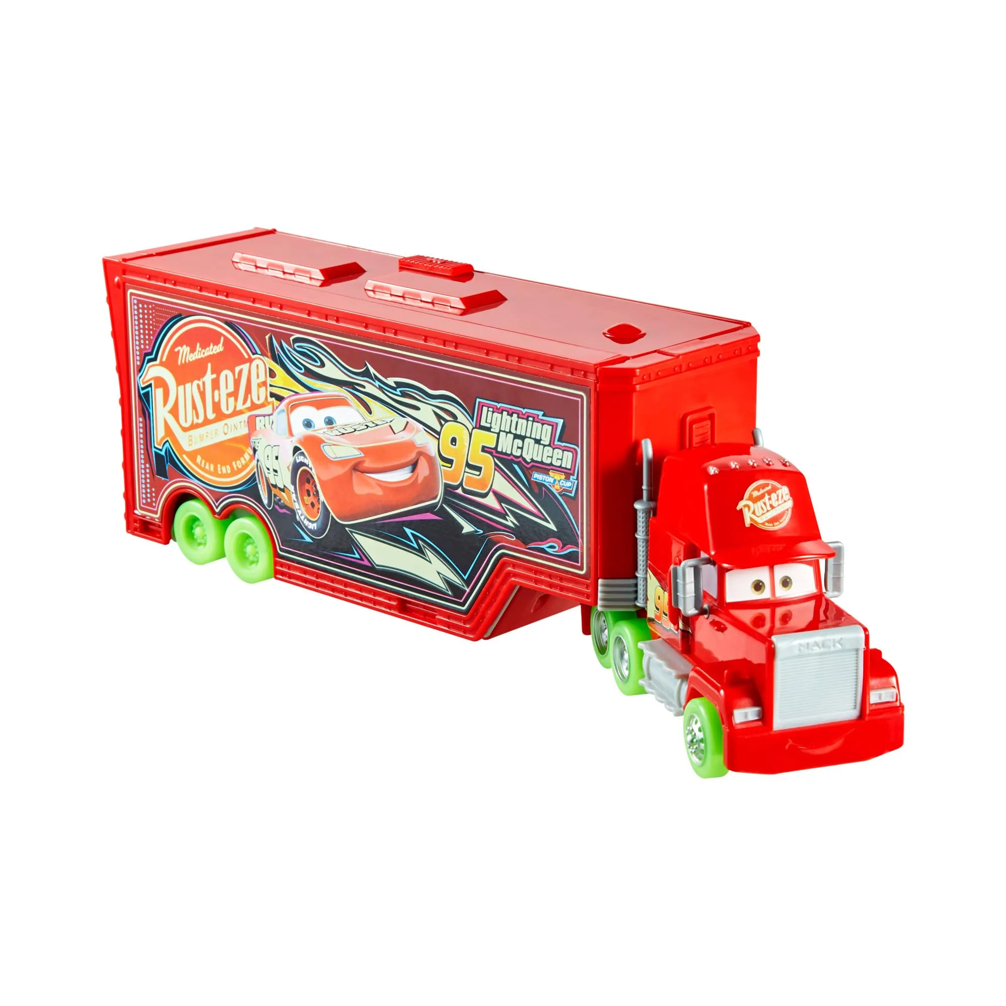 Mattel Disney Pixar Cars Auto Luminose Mack Trasformabile