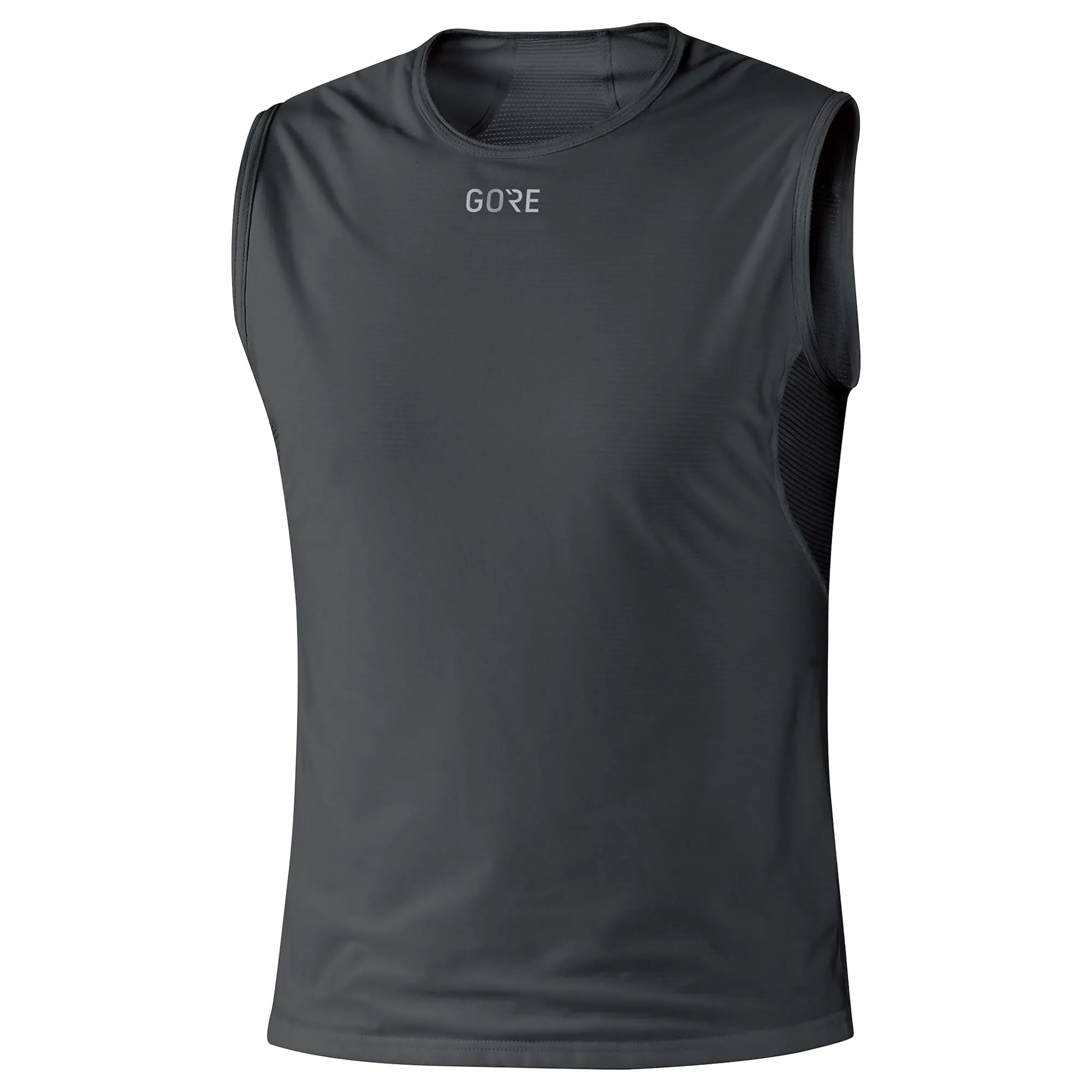 GOREWEAR M WINDSTOPPER® Base Layer Maglia senza maniche Uomo, Black, L