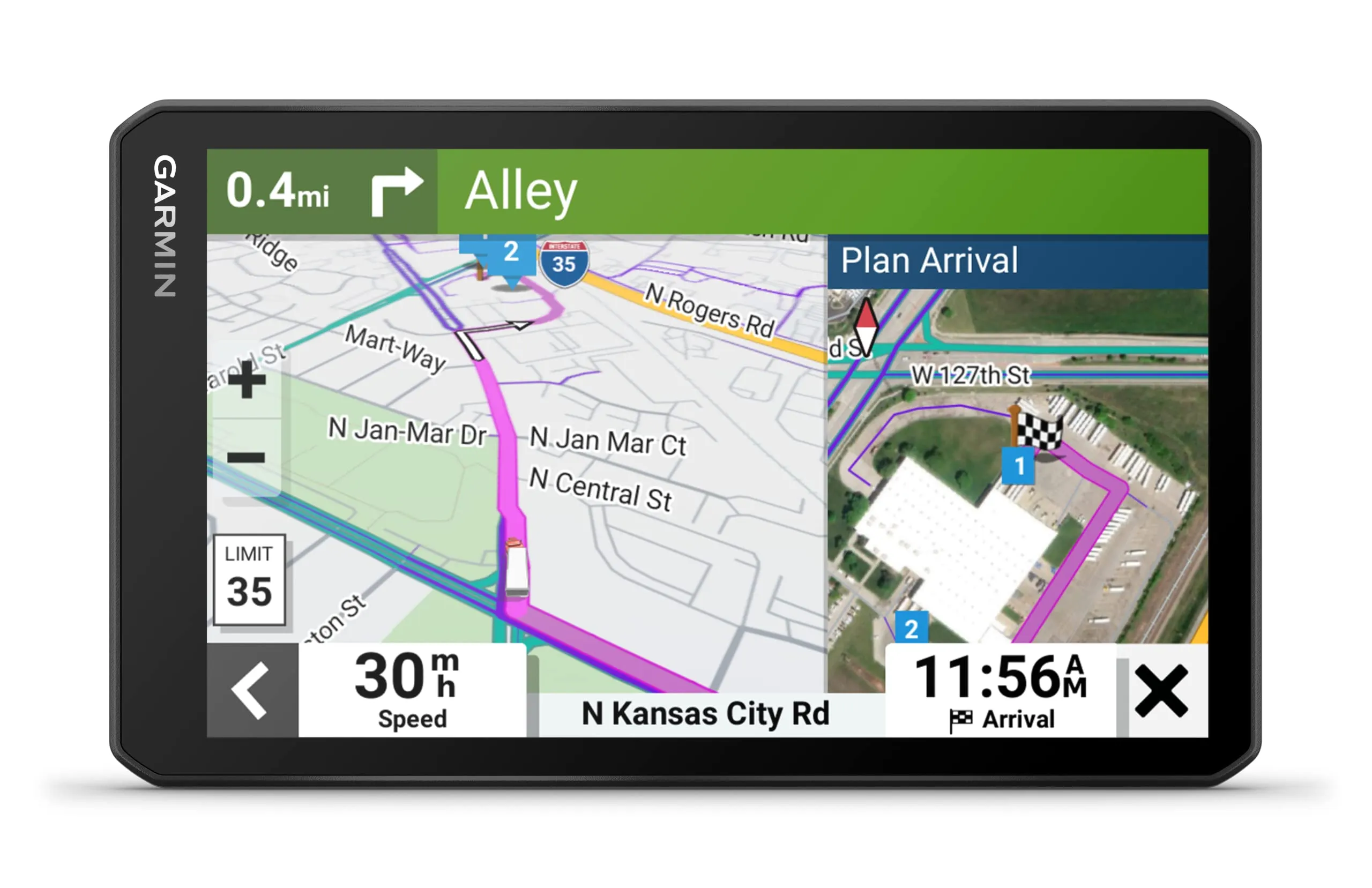 Garmin dēzl LGV710 MTD Navigatore per Camion con Infotraffico DAB e Mappa Europa