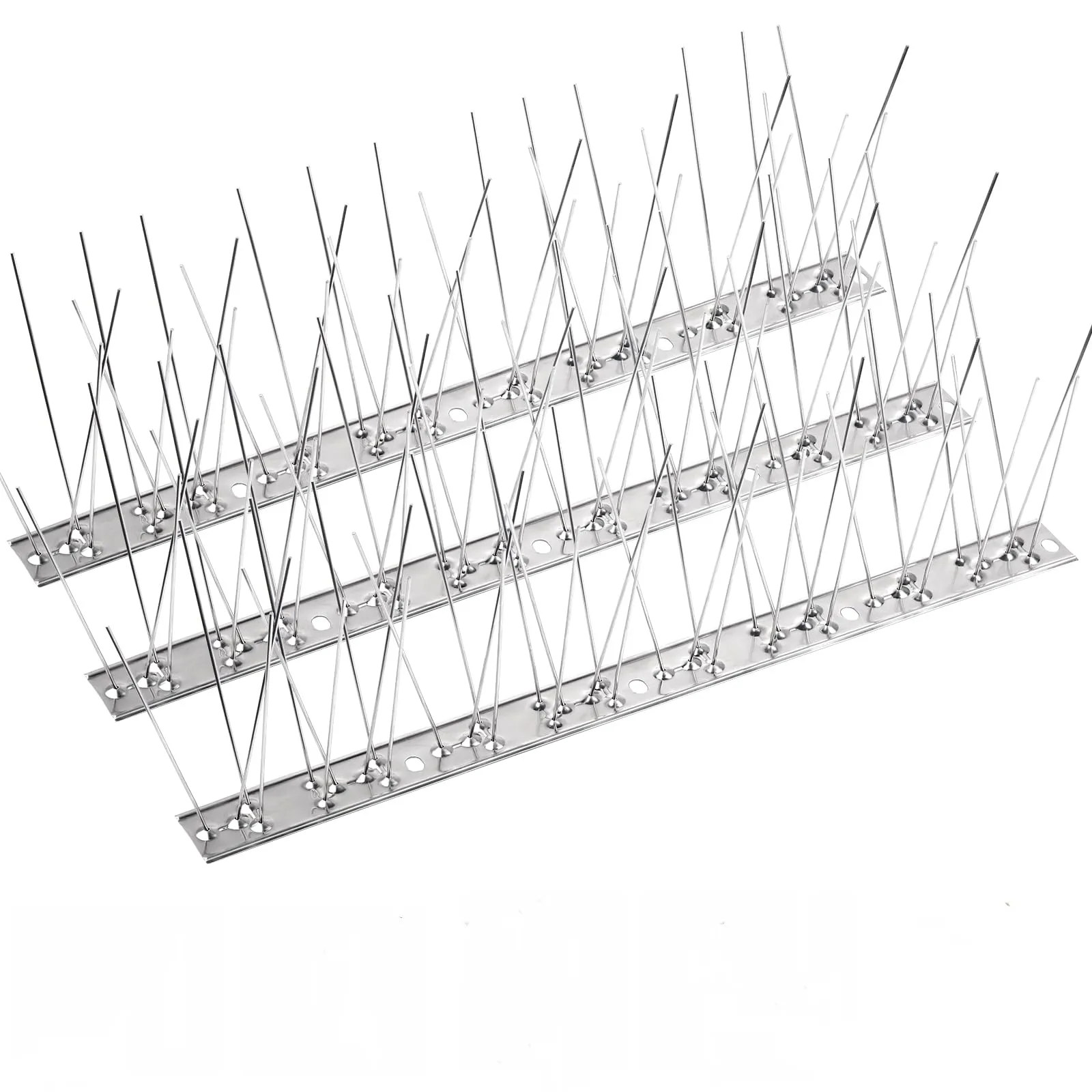 Bynccea Dissuasori per Piccioni in Acciaio Inox - Protezione Efficace per Balconi, Tetti e Giardini