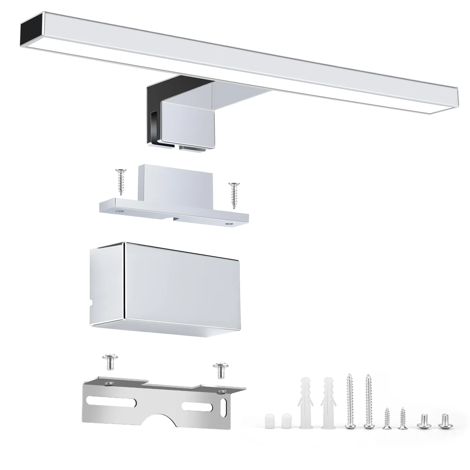 NBEASTKEY Lampada LED per Specchio da Bagno 5W 30cm