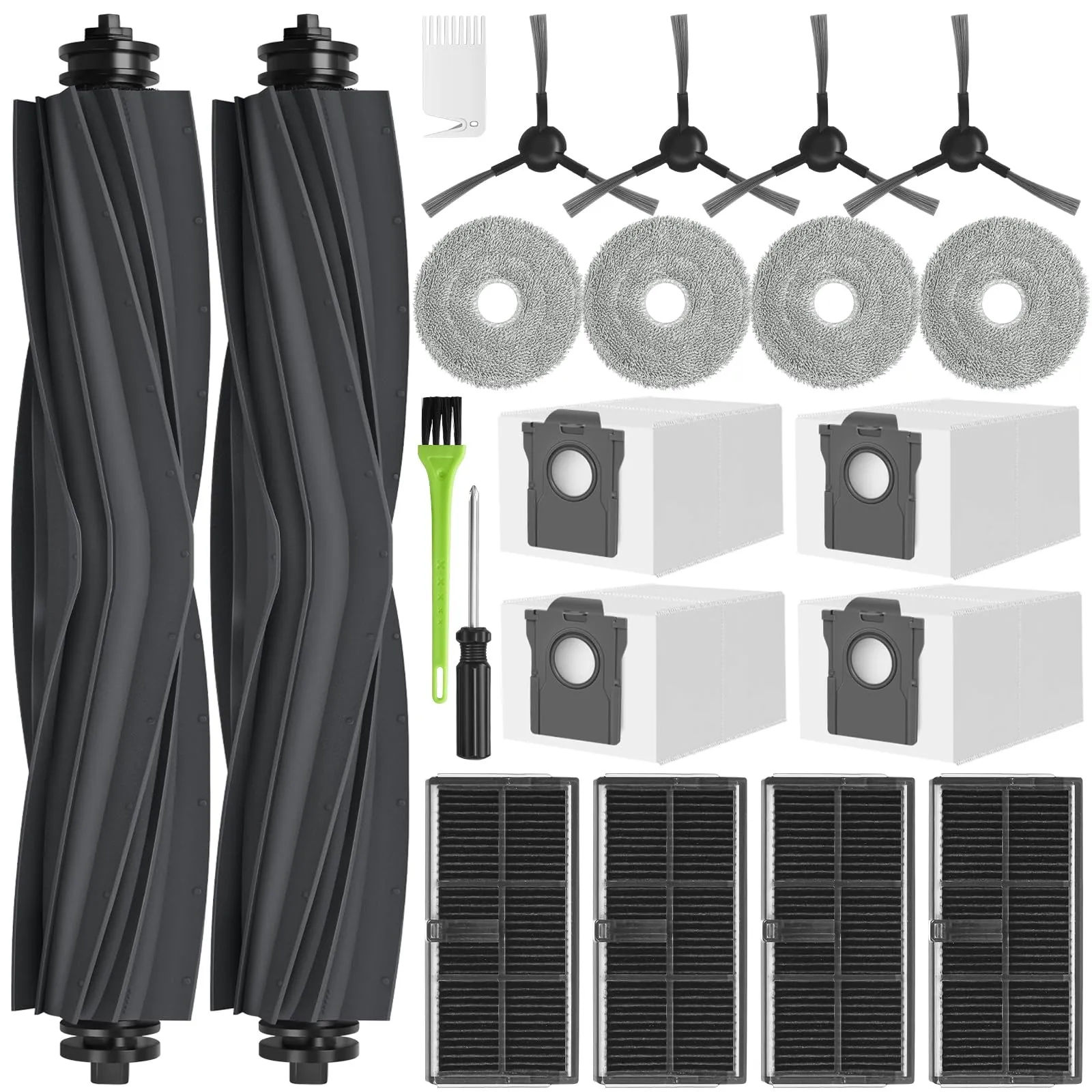 Kit Accessori di Ricambio RUKHOOL per Dreame L10s Ultra Gen 2, Mova E30 Ultra, L10s Pro Ultra Heat, L40 Ultra AE