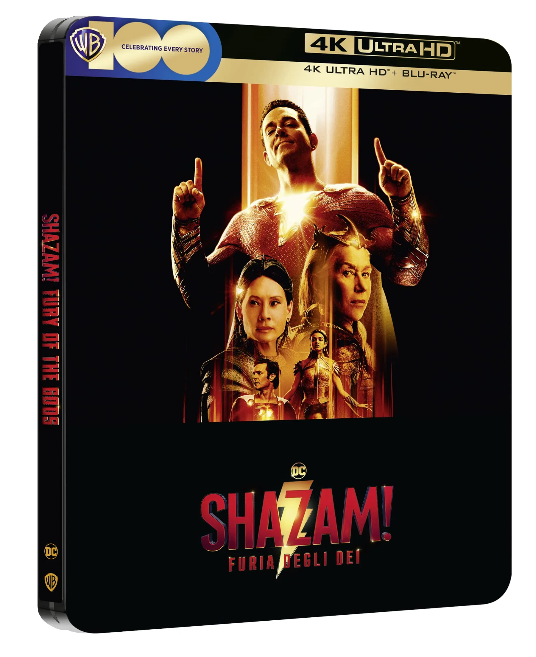 Shazam! Furia degli Dei - Steelbook 4K Ultra HD + Blu-ray