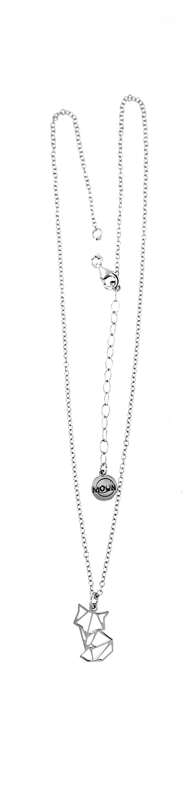 Collana Argento Volpe Origami
