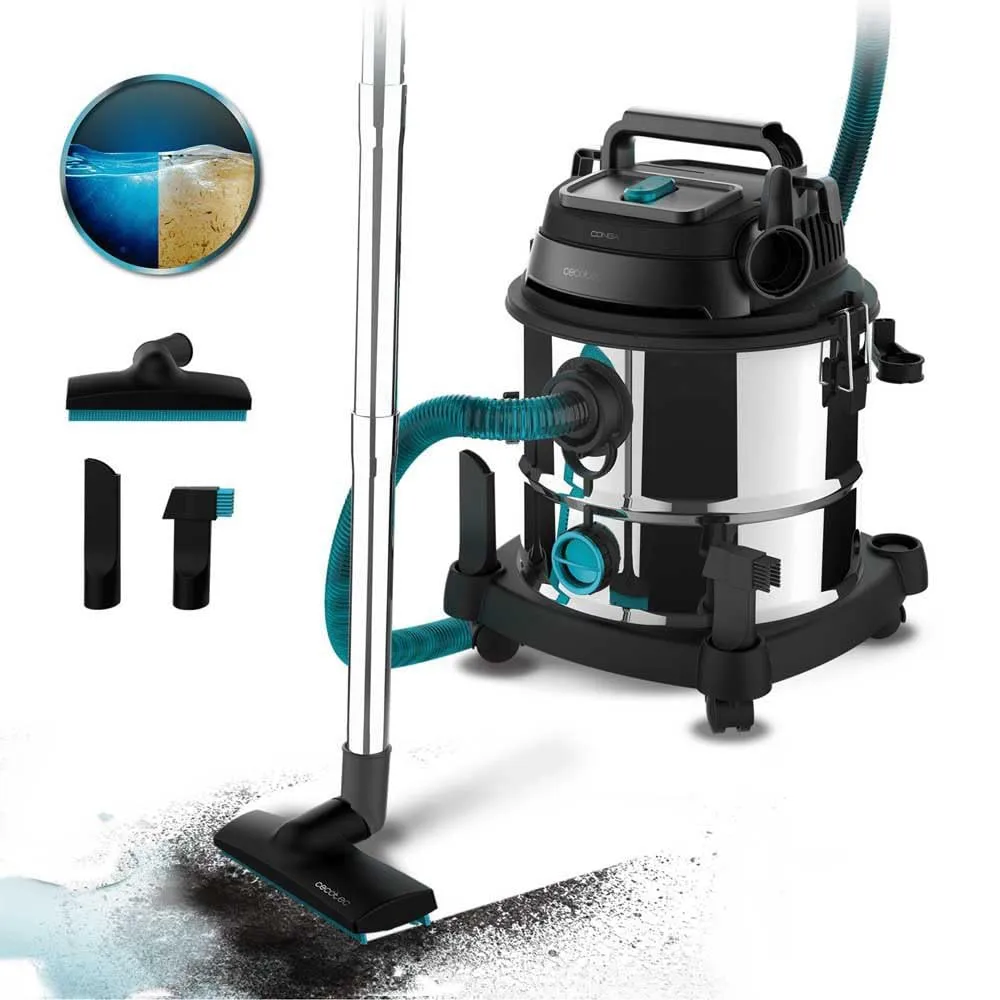 Cecotec Conga Rockstar Wet&Dry Aspirapolvere Solidi e Liquidi