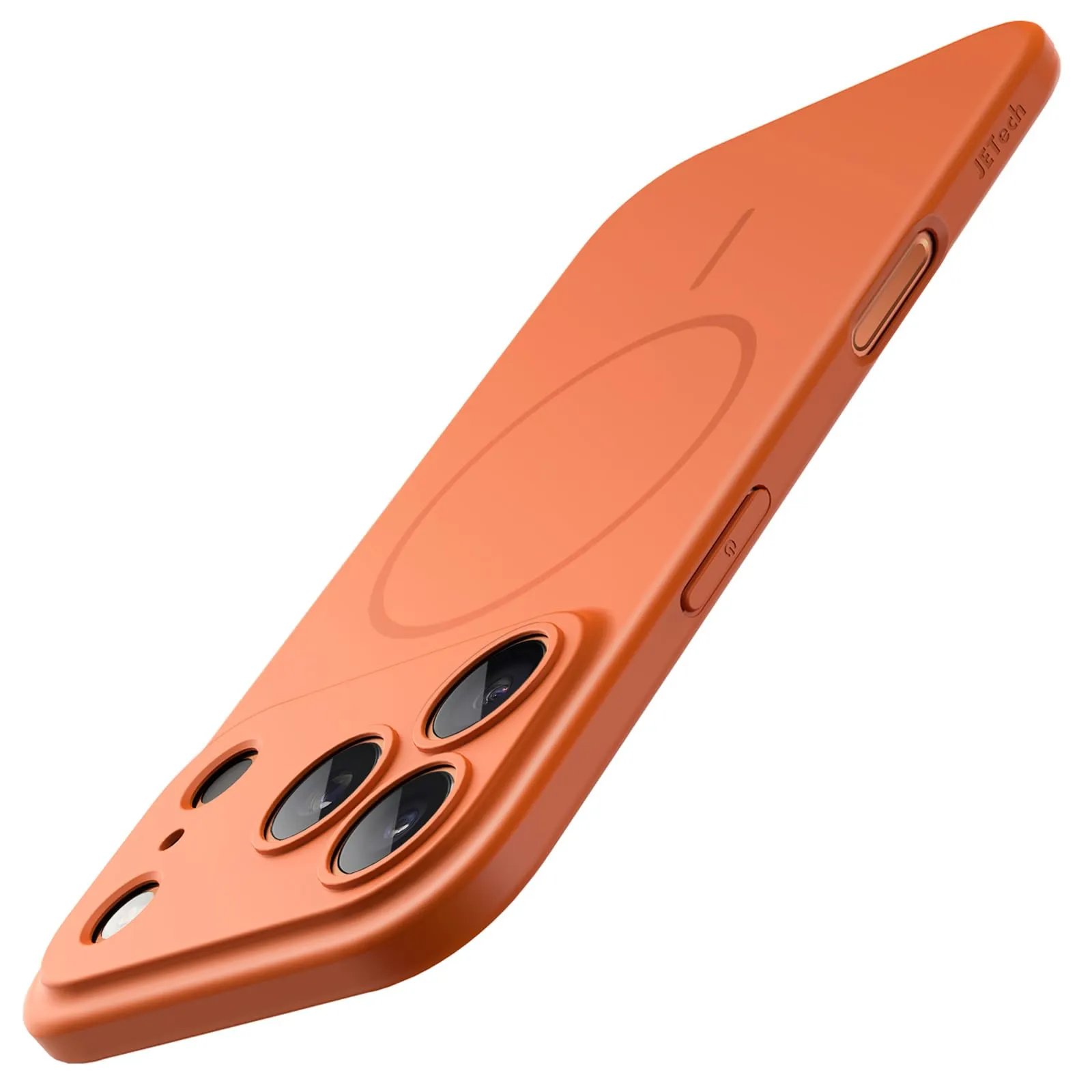 JETech Cover Magnetica Slim per iPhone 17 Pro (6.3") - Arancione