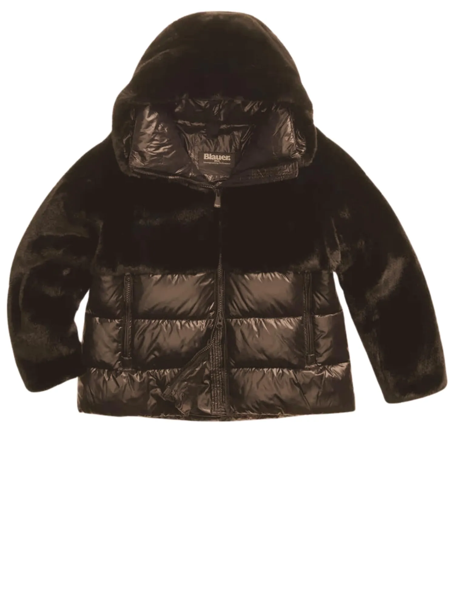 Blauer Giubbino Java Marrone