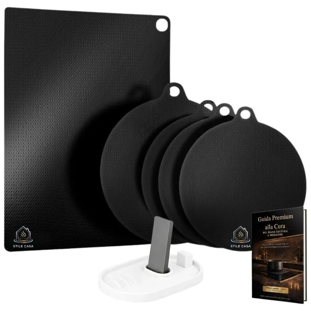 Set Copripiano Induzione 5 Pezzi
