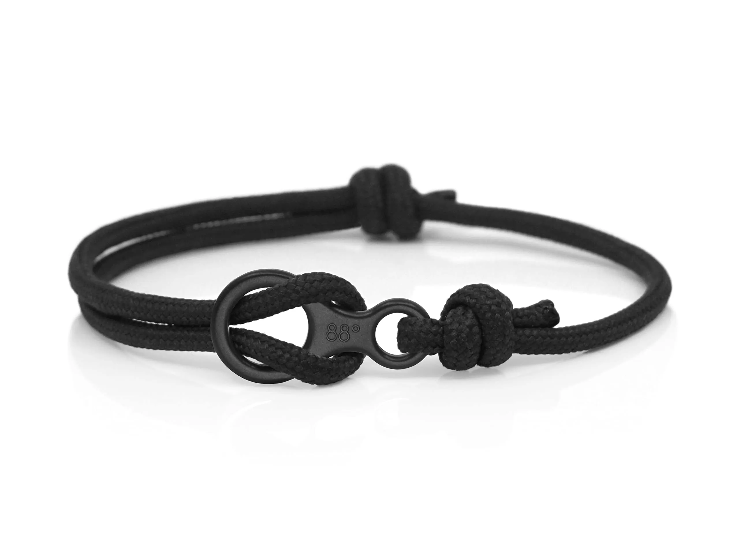 Braccialetto da Arrampicata Figura 8 Nero & Nero