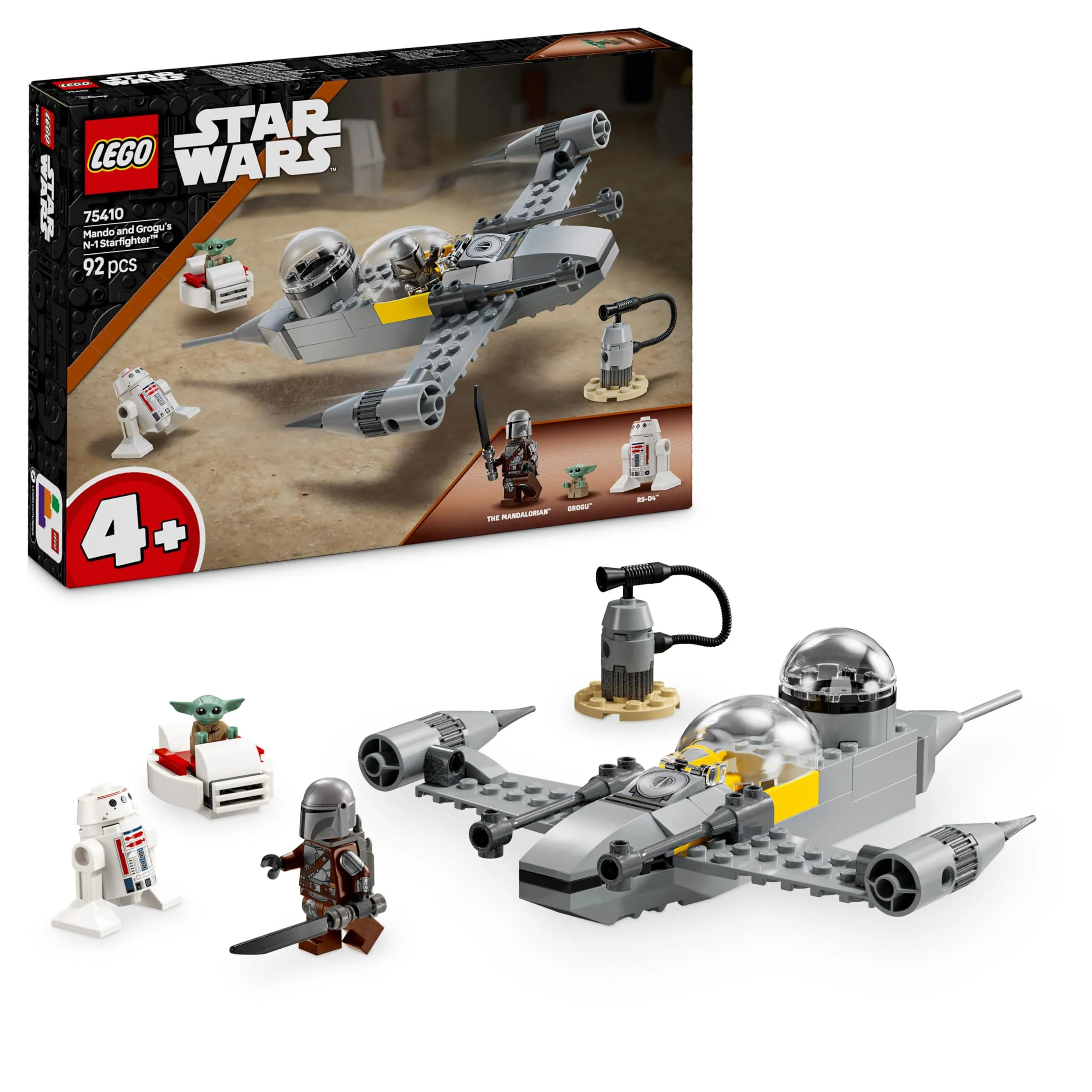LEGO Star Wars N-1 Starfighter di Mando e Grogu 75410