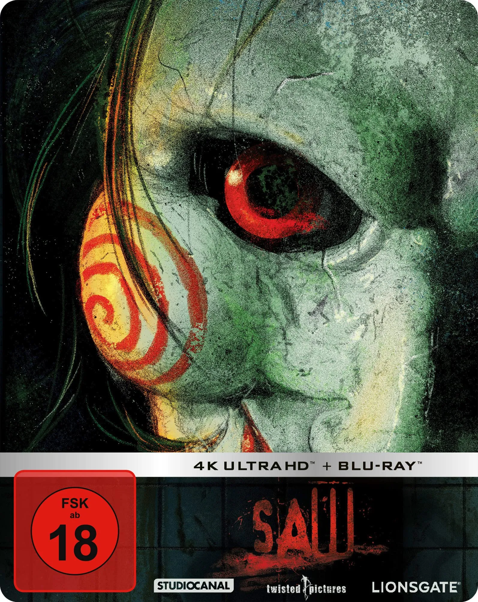 SAW - Limited Steelbook Edition (4K Ultra-HD) + Blu-ray 2D