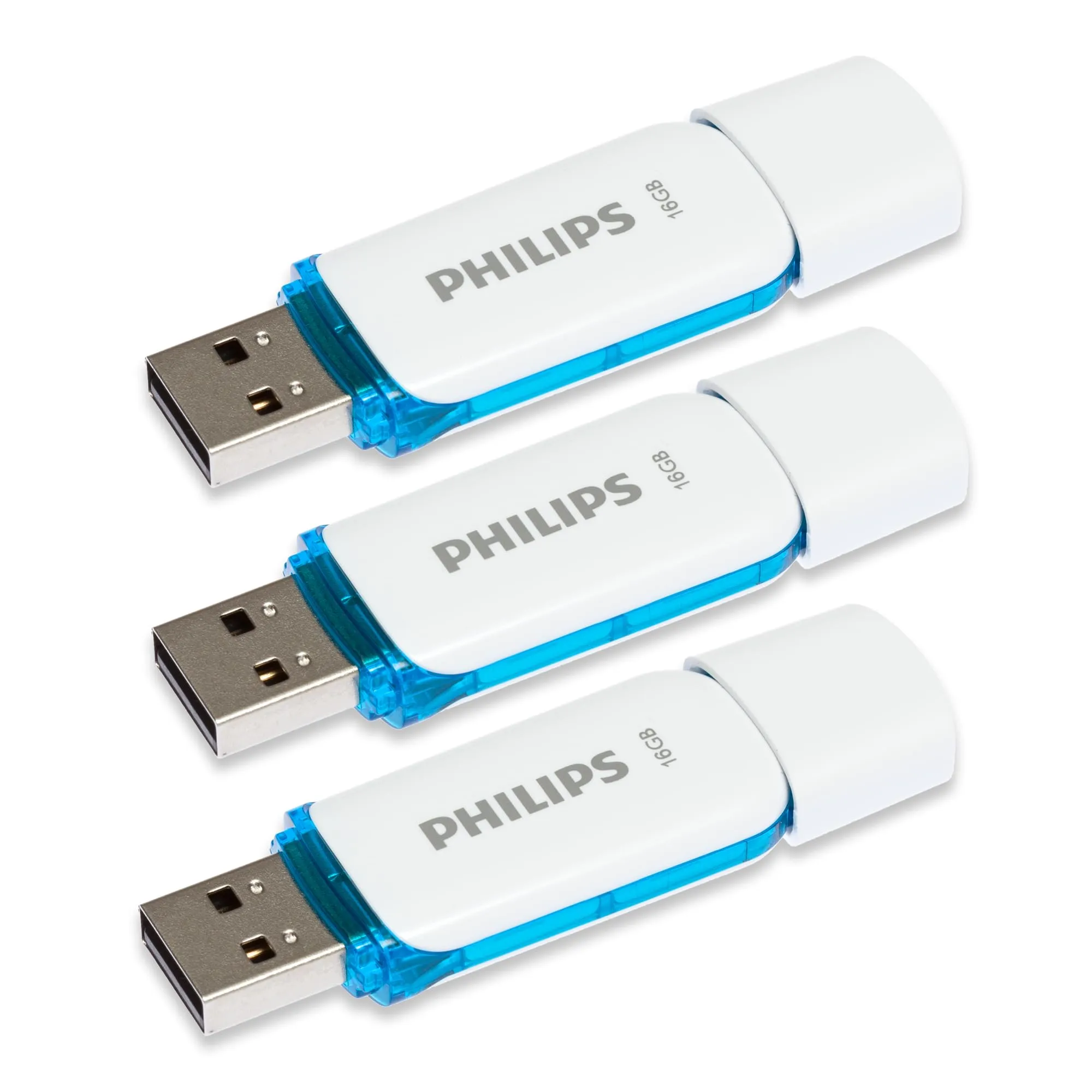 Philips Snow Edition 2.0 - Chiavetta USB 3 x 16 GB