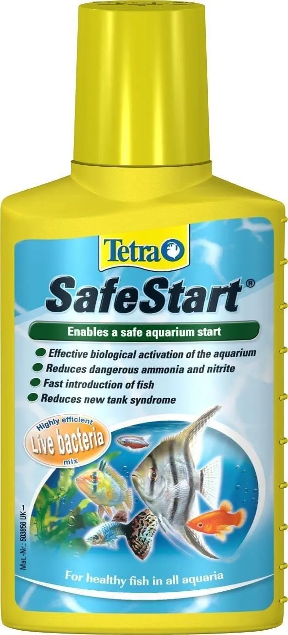 Tetra SafeStart - Batteri Nitrificanti Vivi per Acquari d'Acqua Dolce - 250 ml