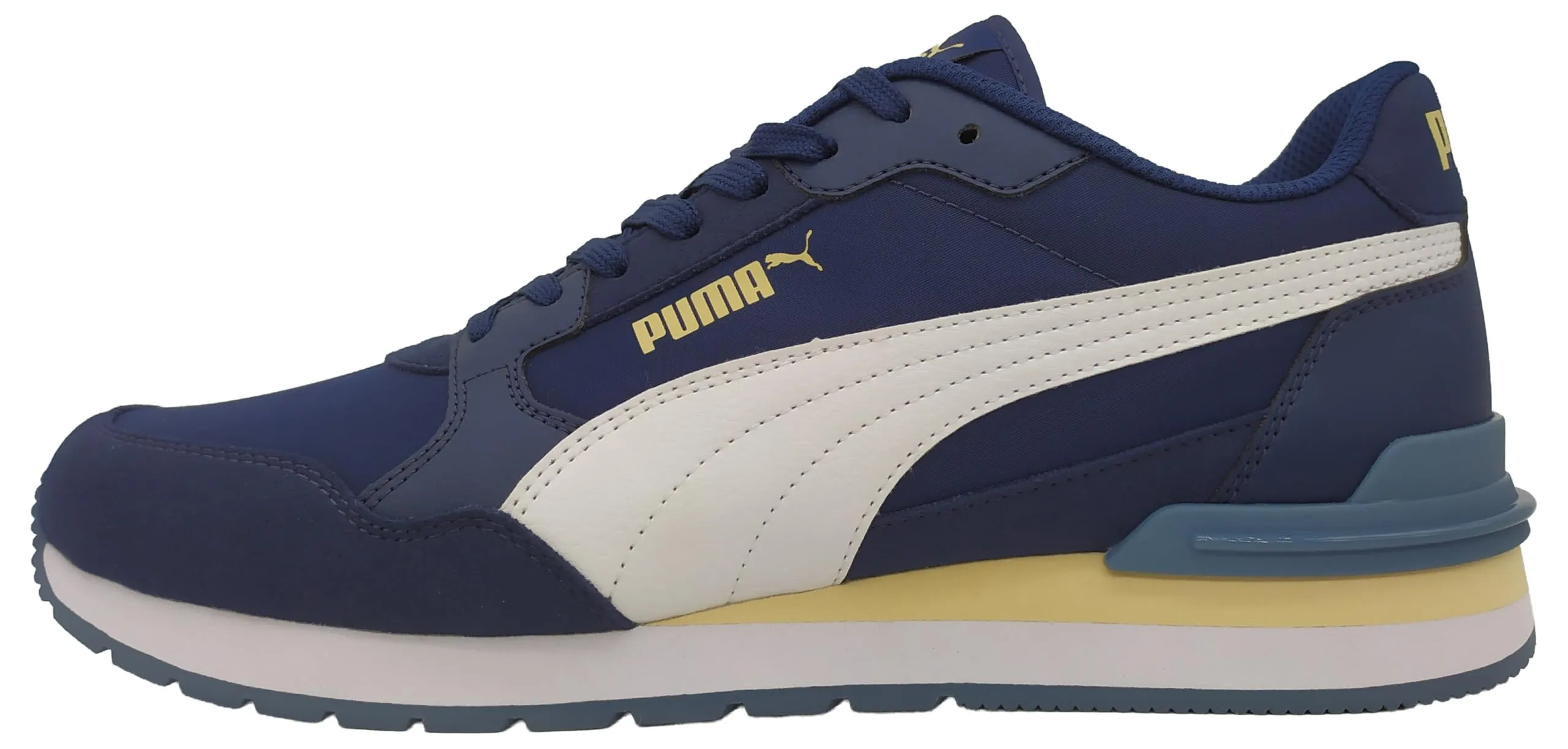 PUMA St Runner V4 NL Sneaker Unisex, Bianco e Blu
