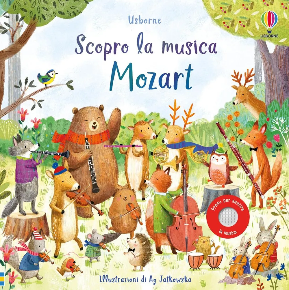 Mozart. Ediz. a colori - Libro Sonoro Usborne