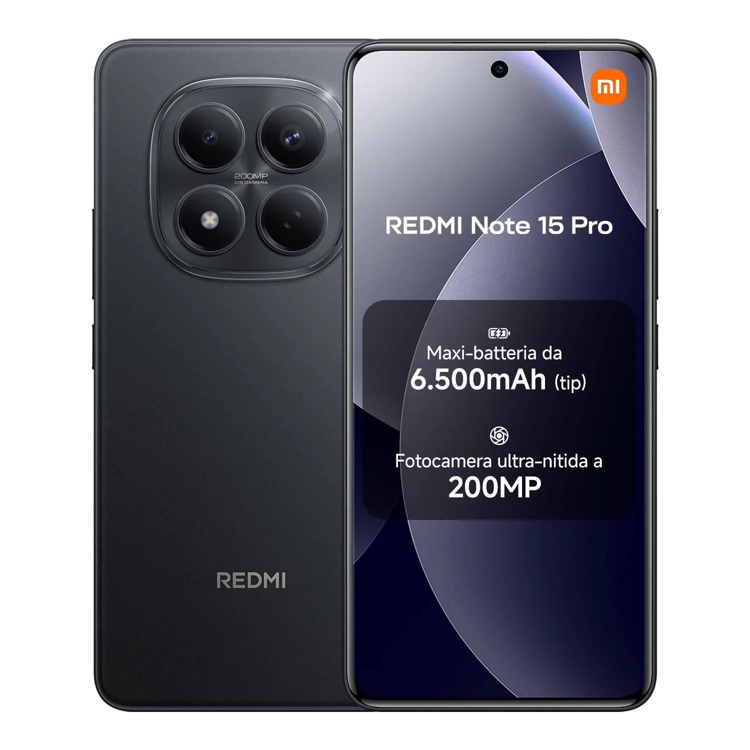 Xiaomi Redmi Note 15 Pro 12+512GB Nero