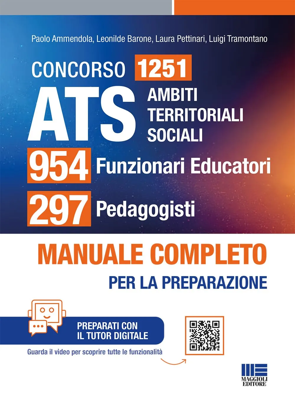 Concorso ATS 1251 Funzionari Educatori - Manuale Completo