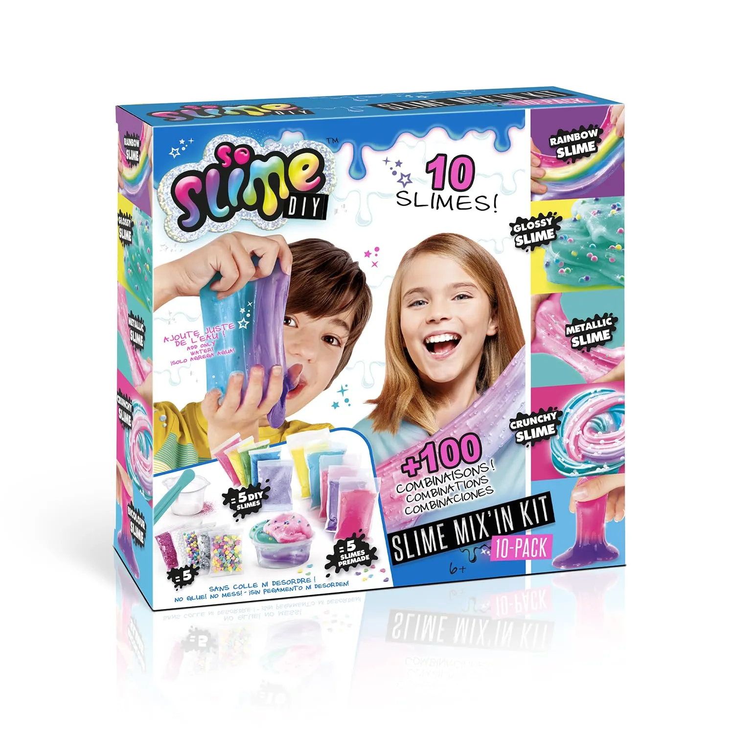 Canal Toys - So Slime - Kit 10 Slime Personalizzati