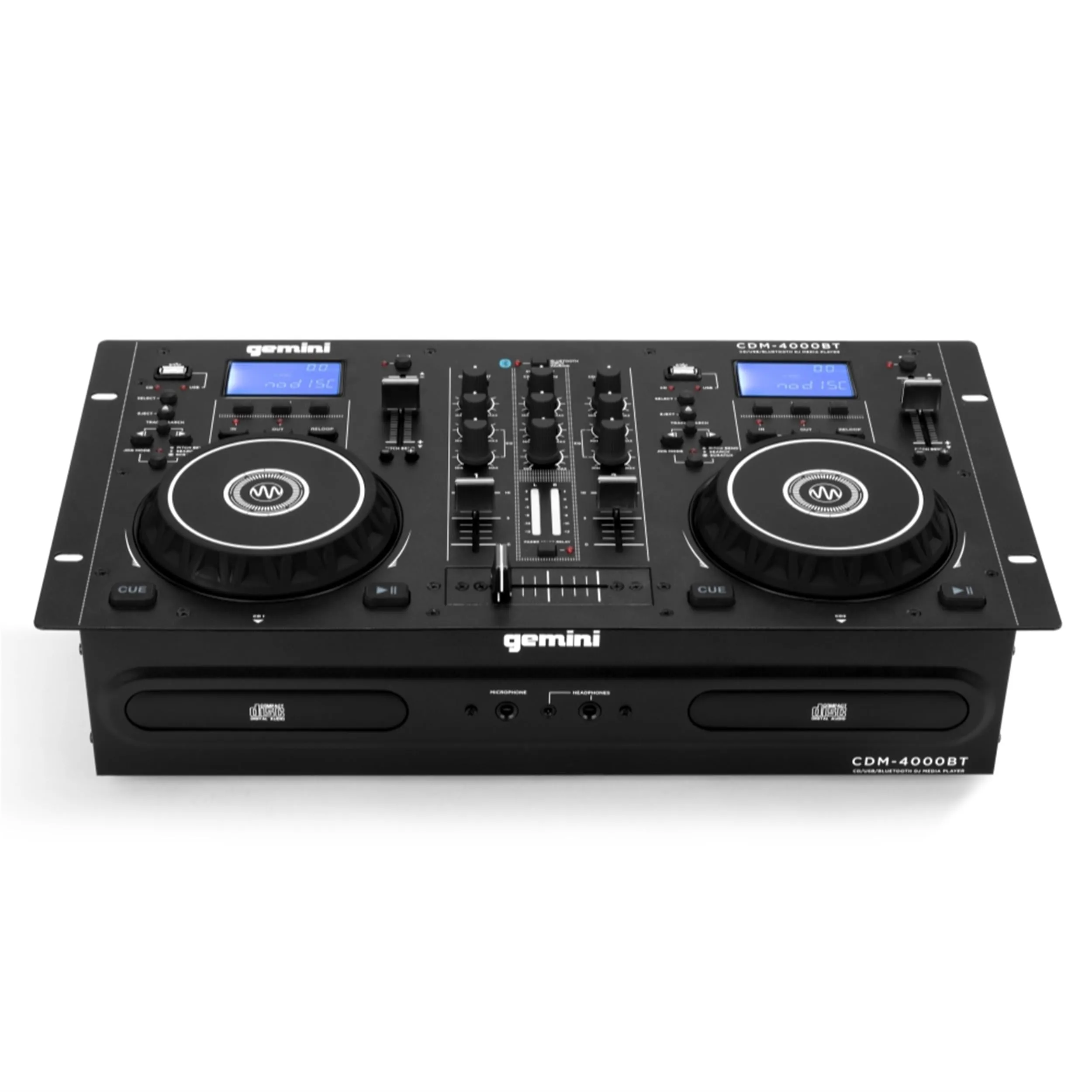 Gemini CDM-4000BT - Console DJ Professionale All-in-One con Bluetooth