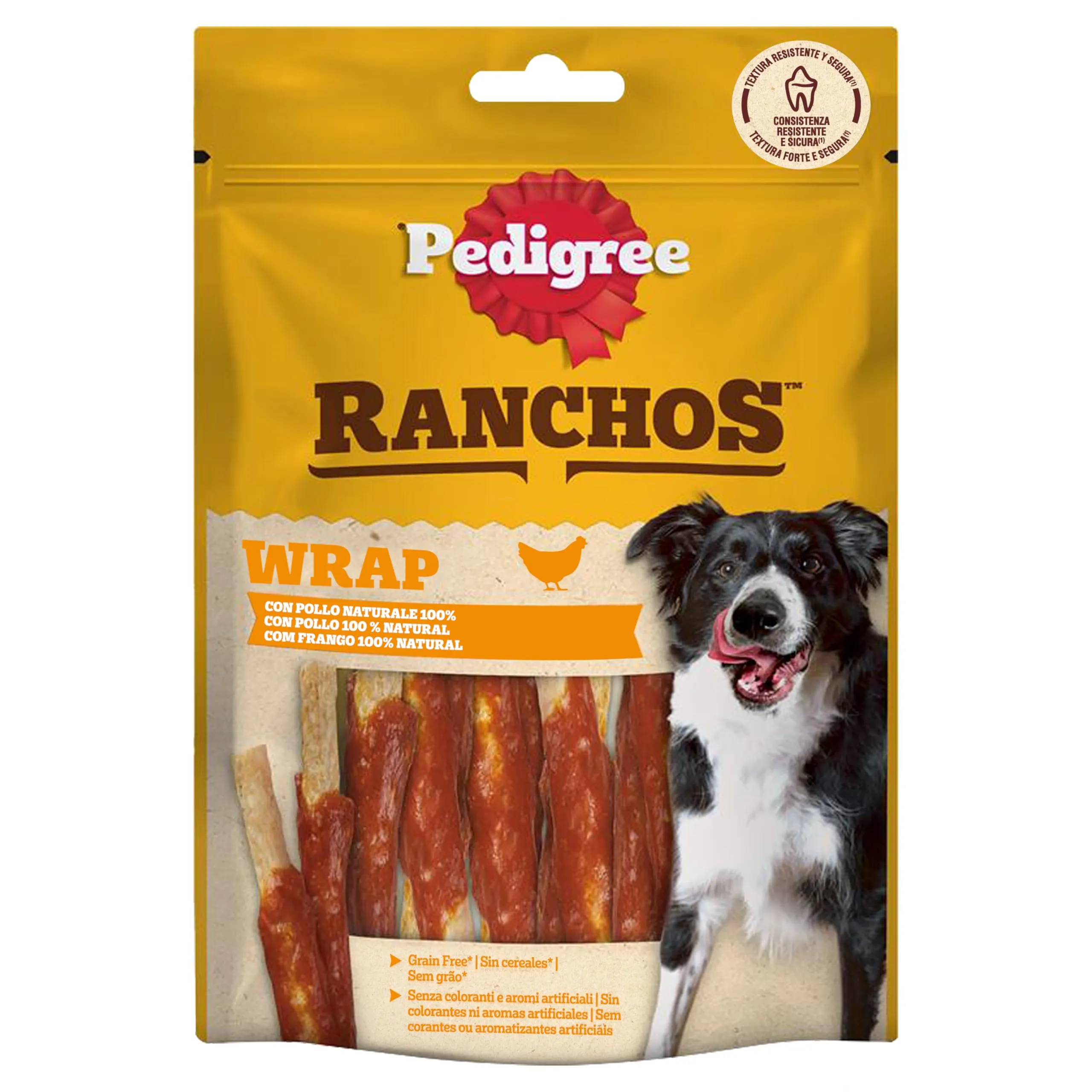 Pedigree Ranchos Wrap al Pollo, 8x60g