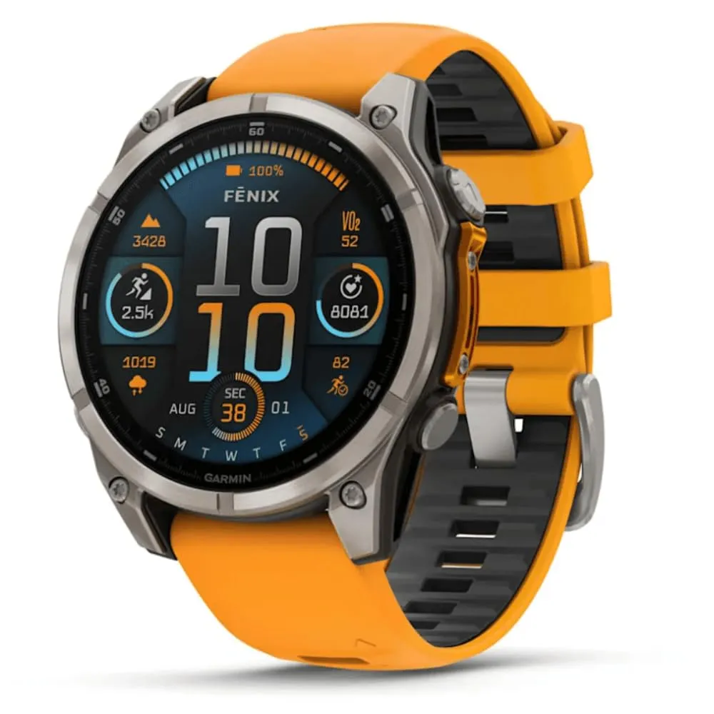 Garmin Fenix 8 AMOLED 47mm: Smartwatch GPS per l'Avventura e il Fitness