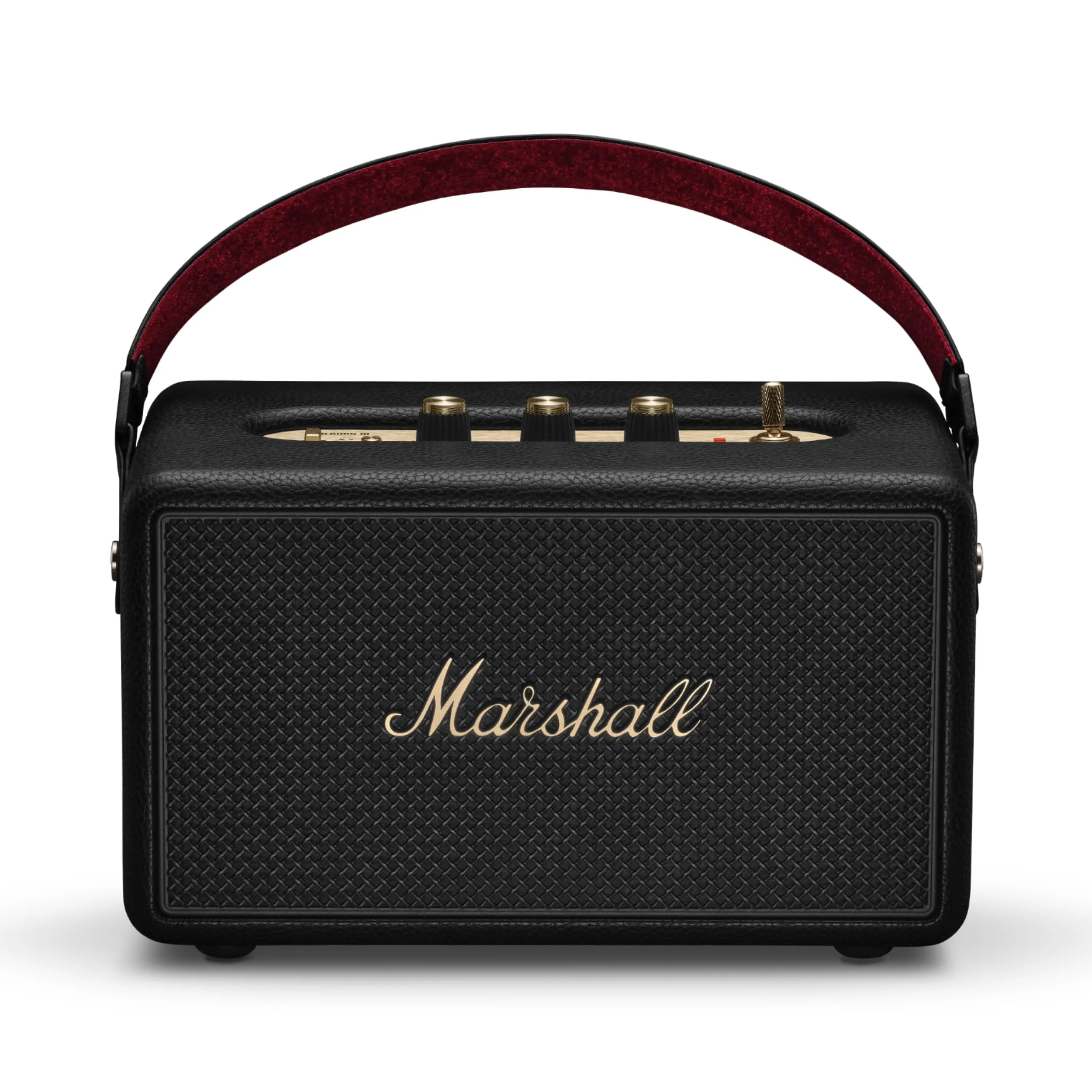 Marshall Kilburn III - Diffusore Portatile Bluetooth Nero/Ottone