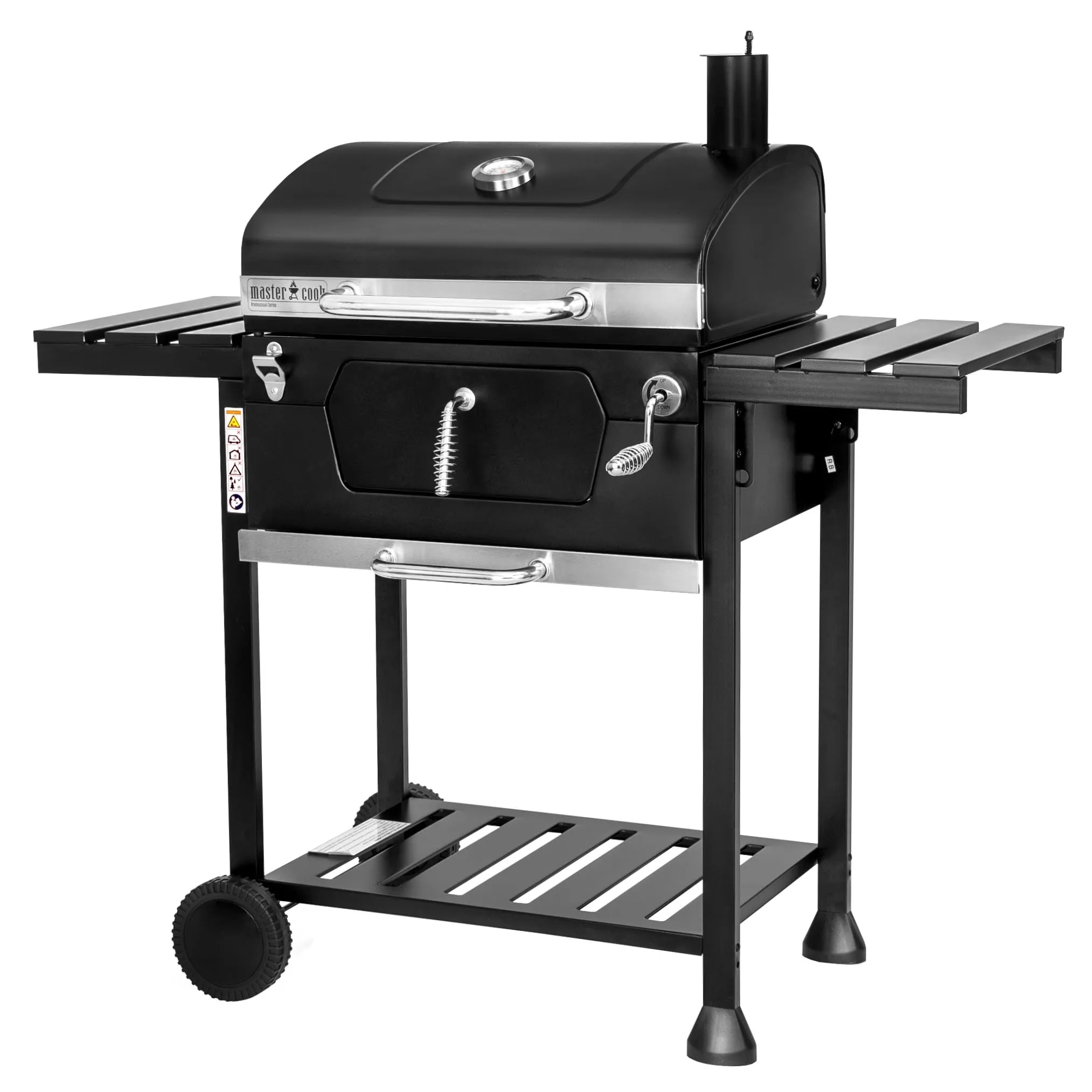 MasterCook - Barbecue A Carbonella Friend Con Doppia Griglia E Regolazione Cestello