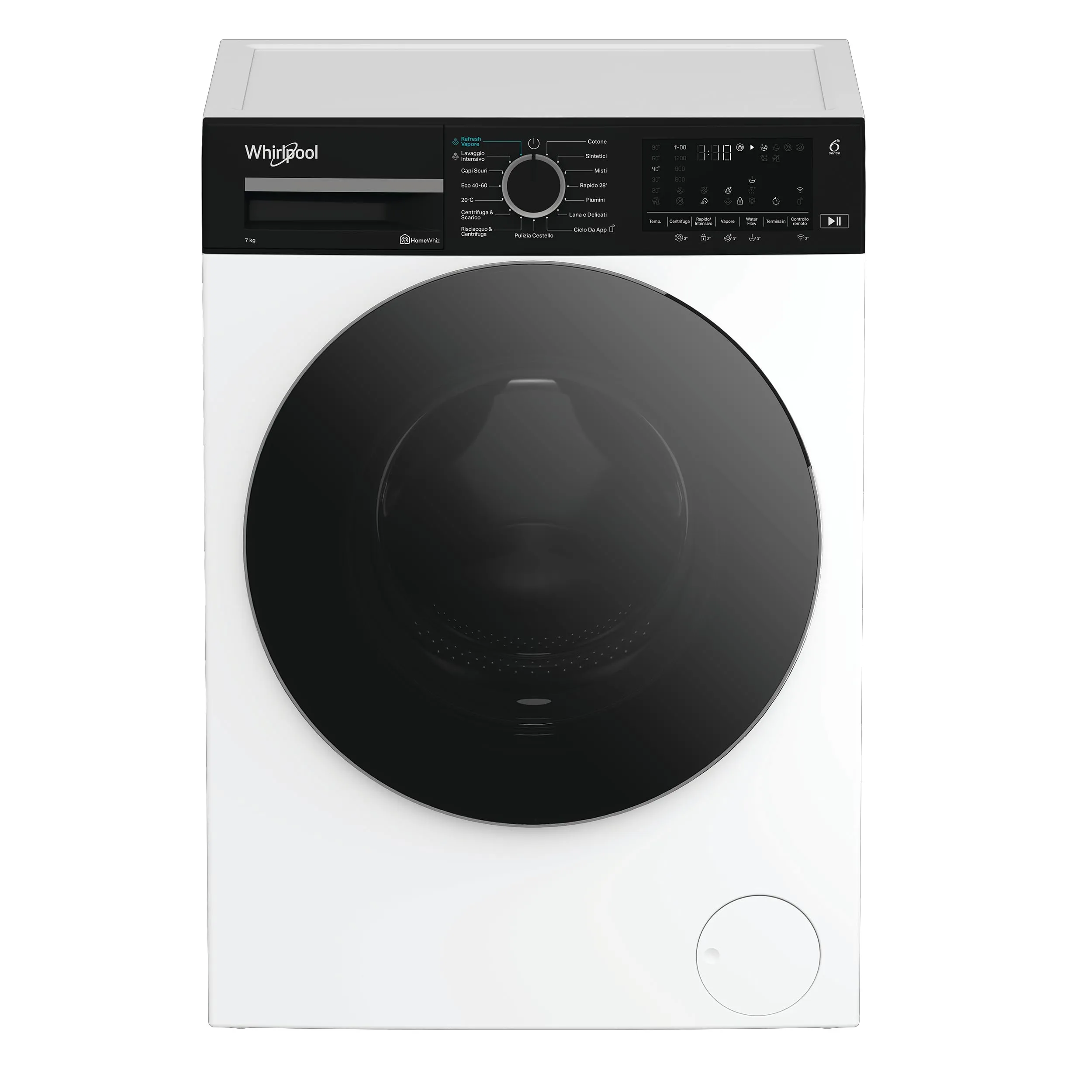 Whirlpool WAM 76WBC IT Lavatrice a Carica Frontale con Tecnologie Avanzate