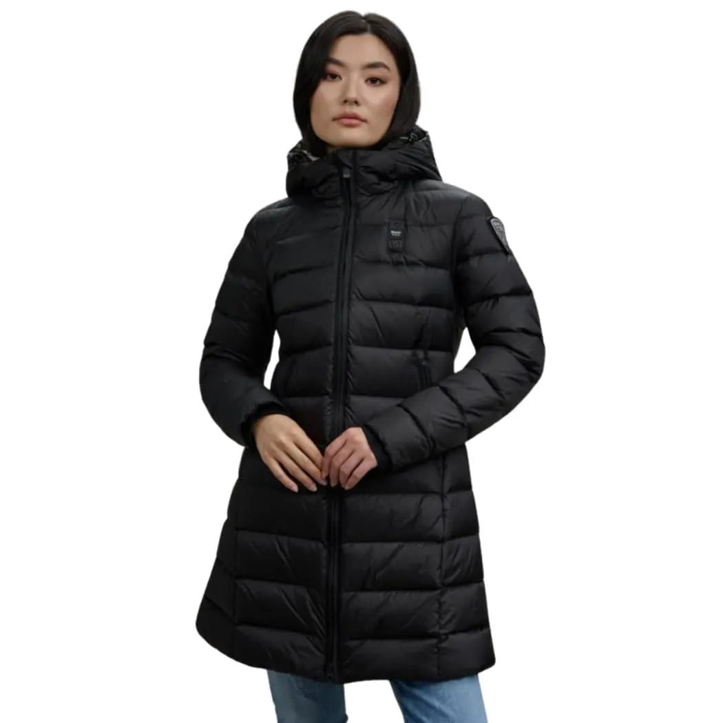 Blauer Piumino Lungo a Righe Agnes