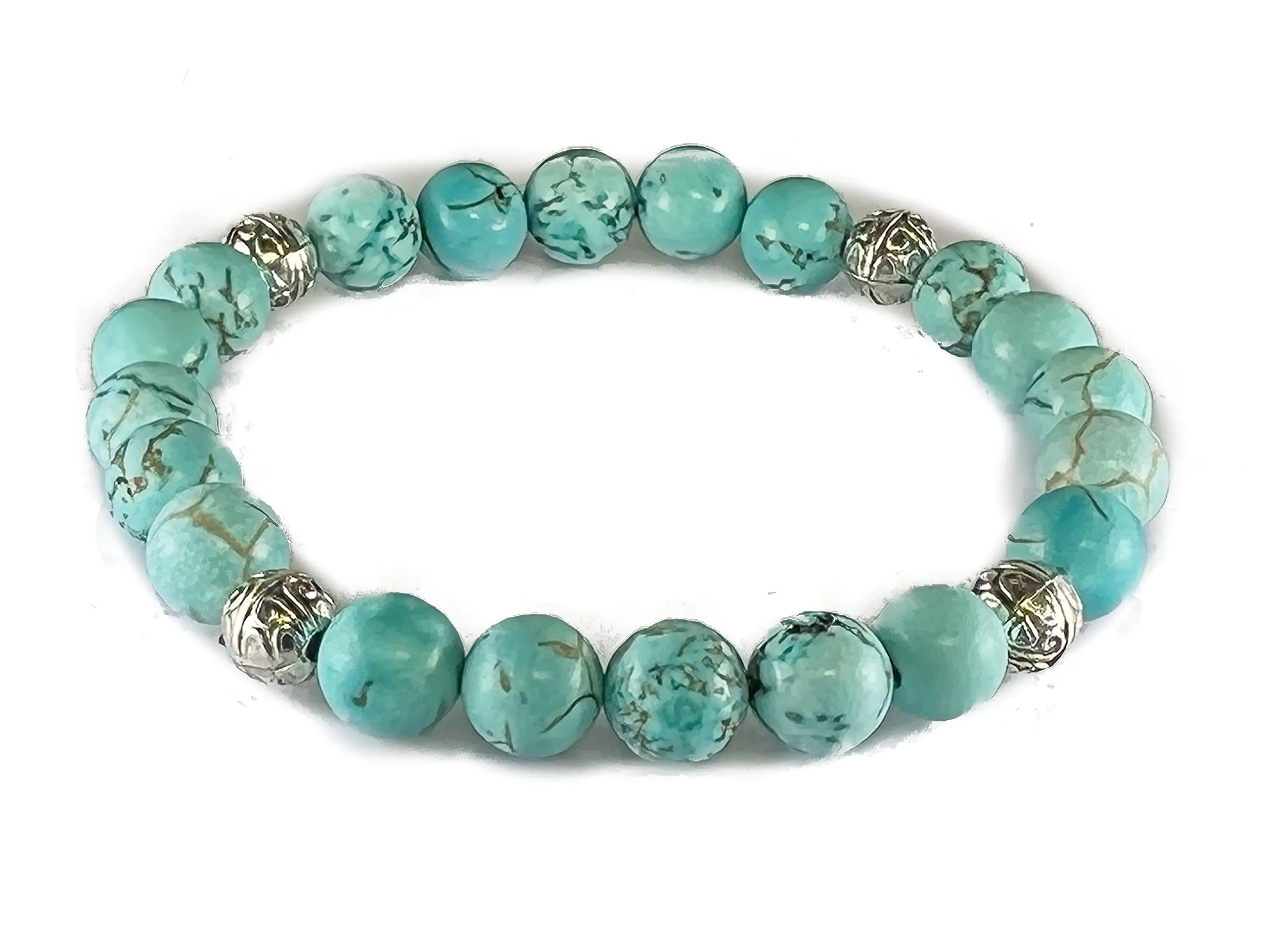 Bracciale Azteco Unisex in Turchese