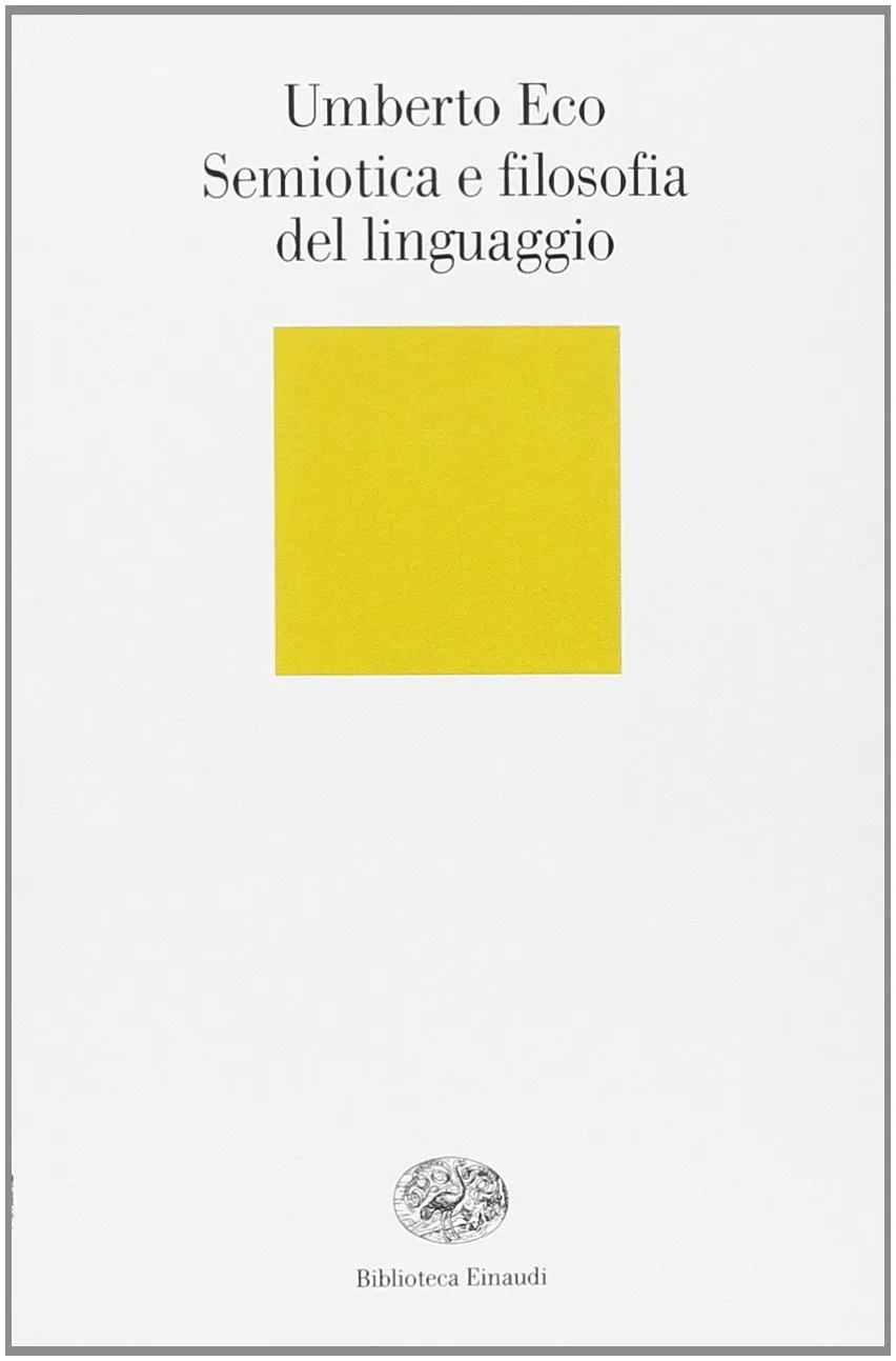 Semiotica e filosofia del linguaggio