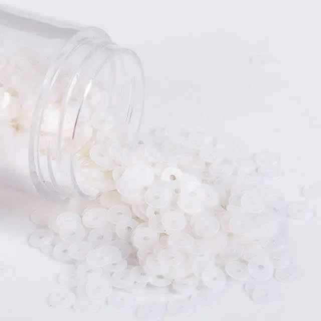 Paillettes Sfuse EFARMA - Bianco, 4mm, 10g